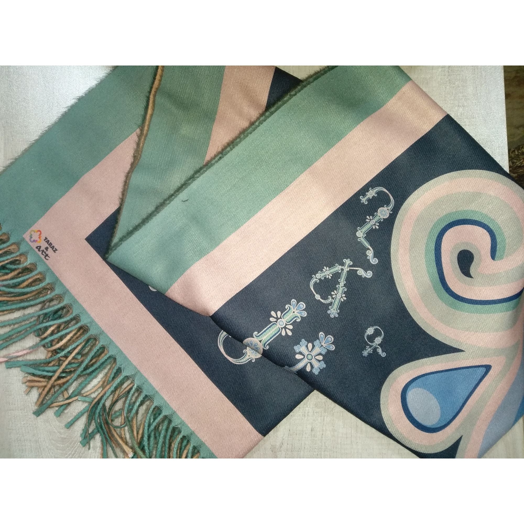 Taraz & Art Cashmere Scarf for Women