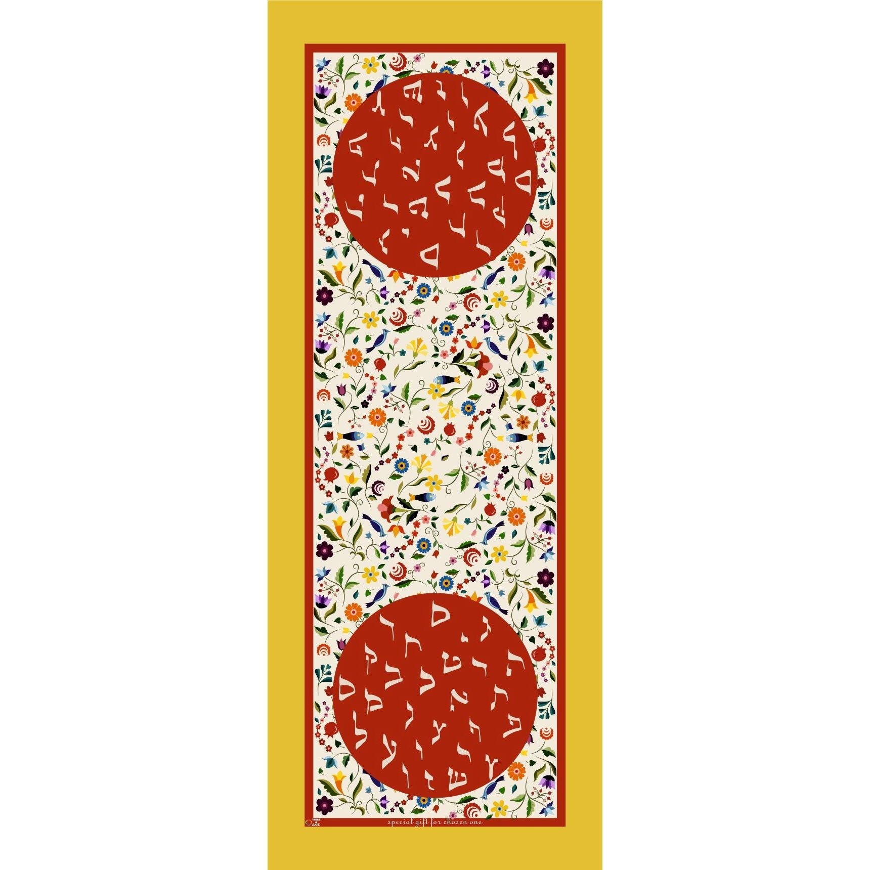 Taraz & Art Cashmere Scarf for Women