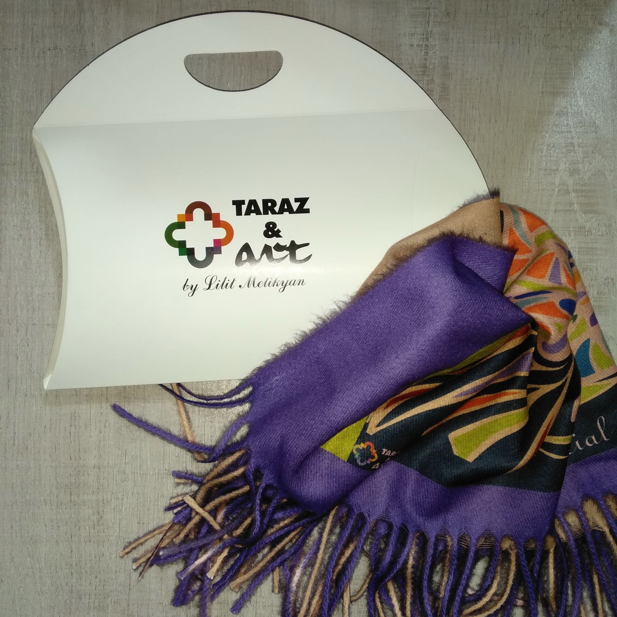 Taraz & Art Cashmere Scarf for Women