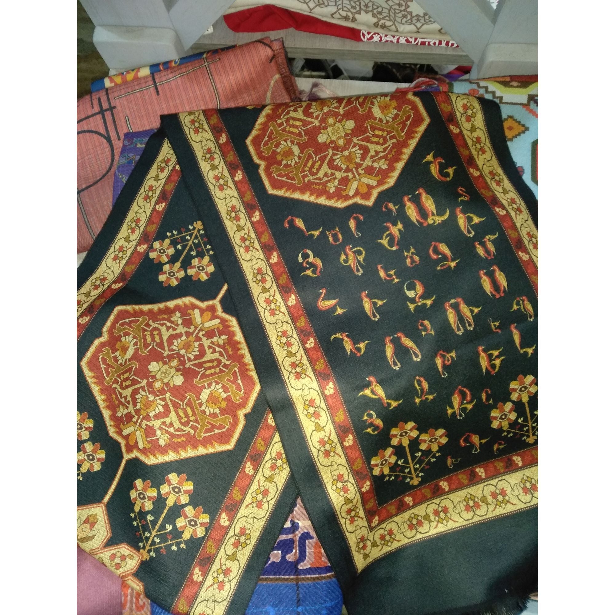 Taraz & Art Cashmere Scarf for Men