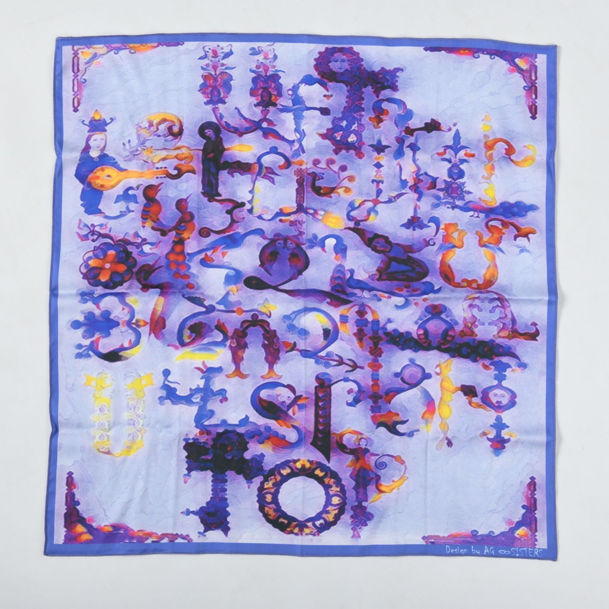 Armenian Alphabet Scarf