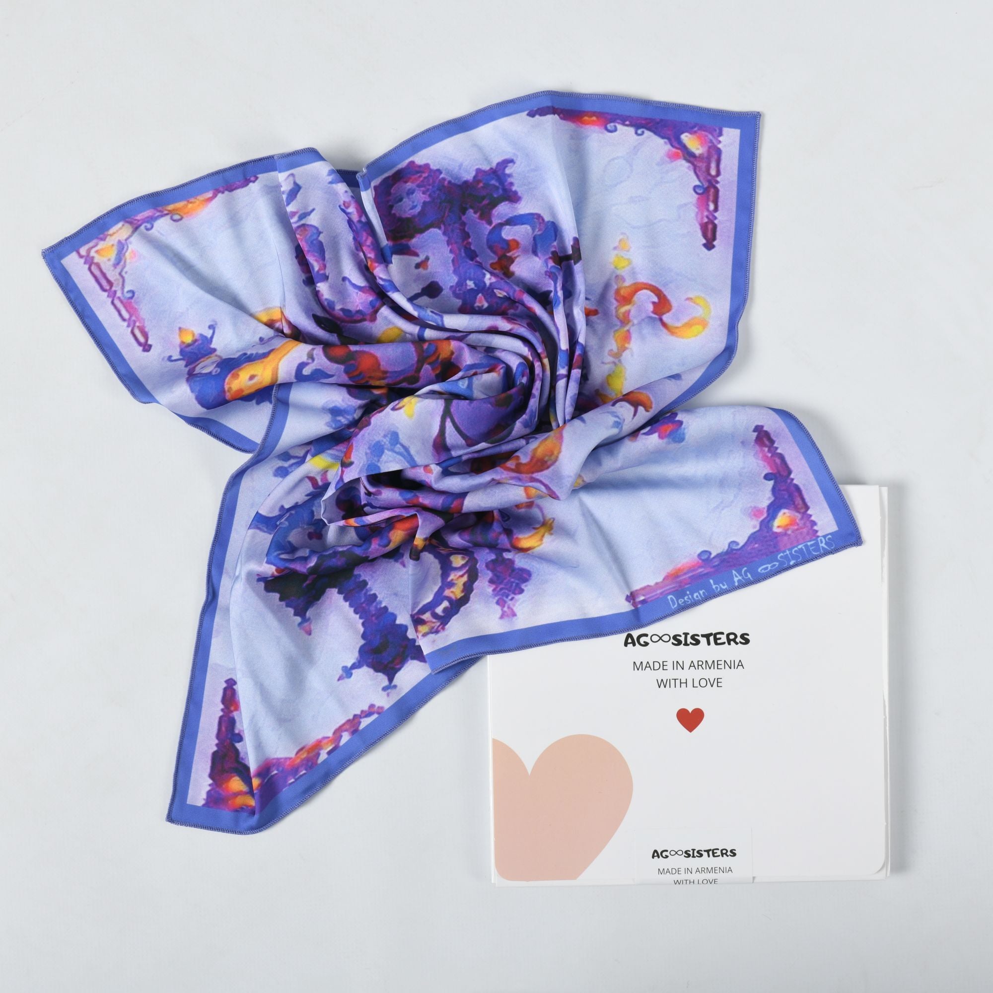 Armenian Alphabet Scarf