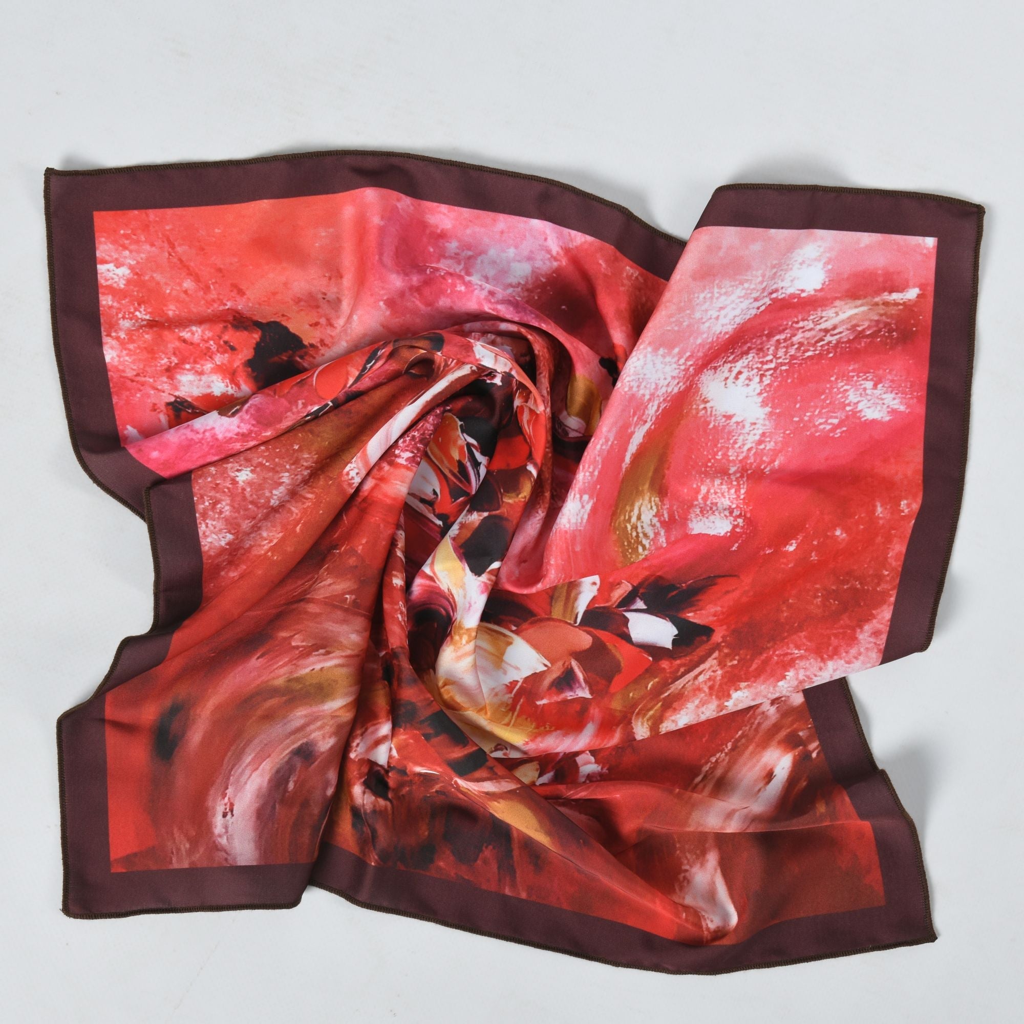 Pomegranate Juice Scarf