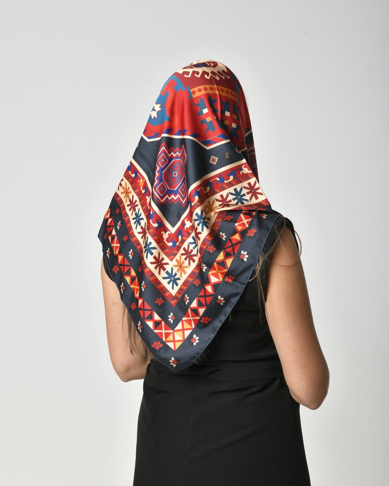 Armenian Carpet Scarf by AG Sisters