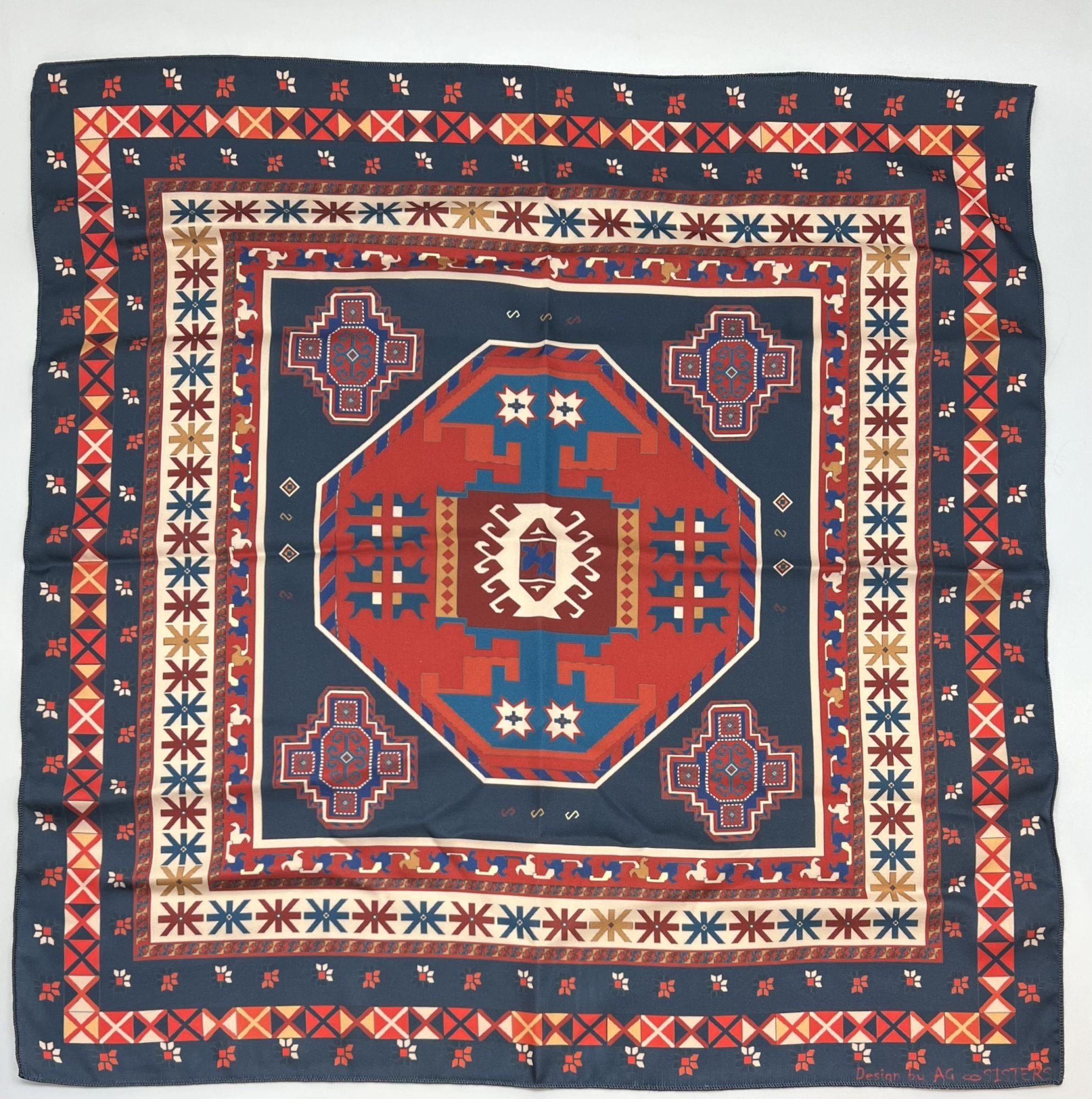 Armenian Carpet Scarf by AG Sisters