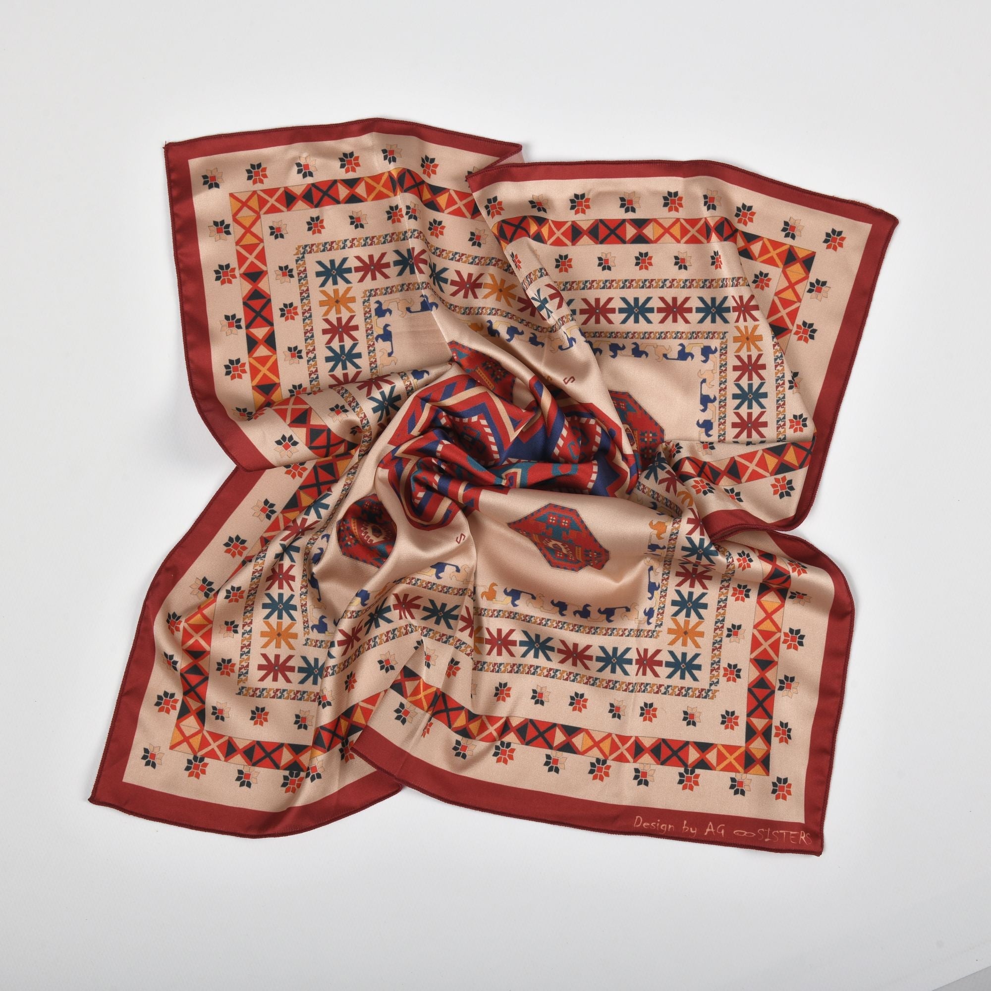 Armenian Carpet Scarf by AG Sisters