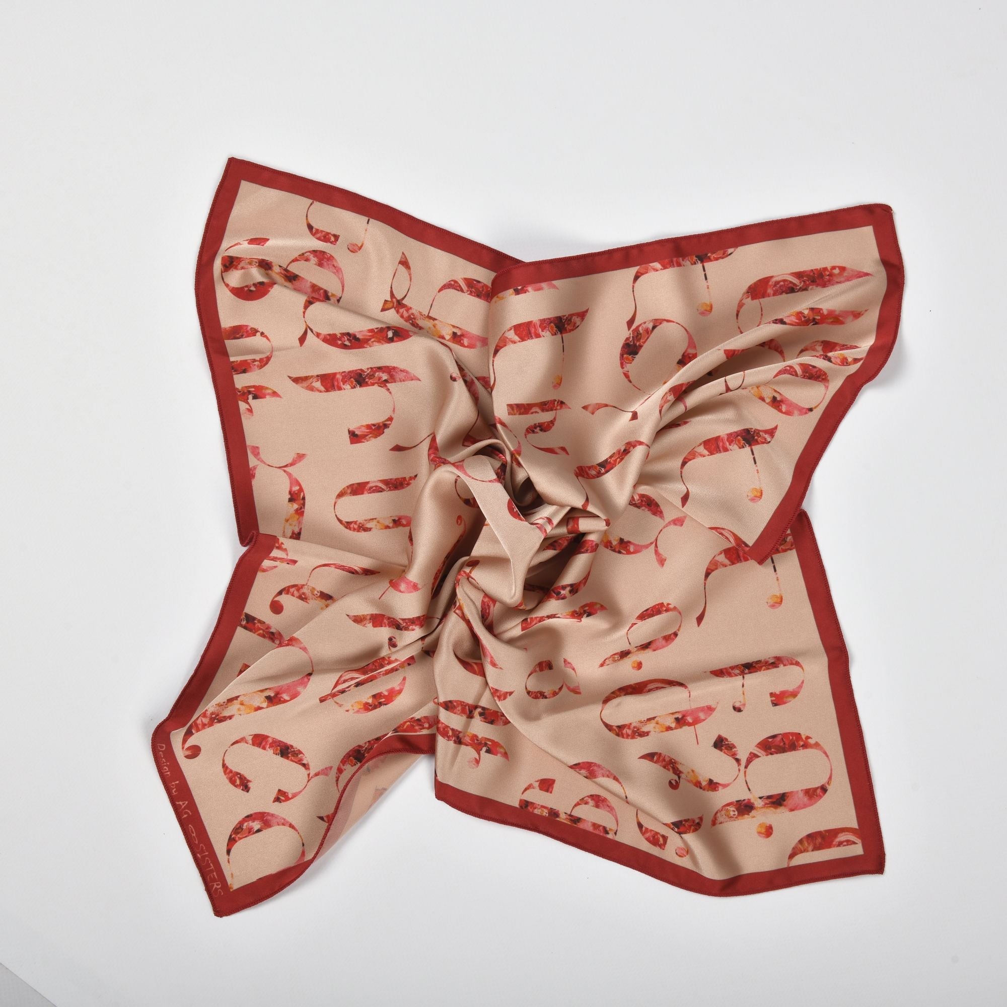 Armenian Alphabet Scarf by AG Sisters
