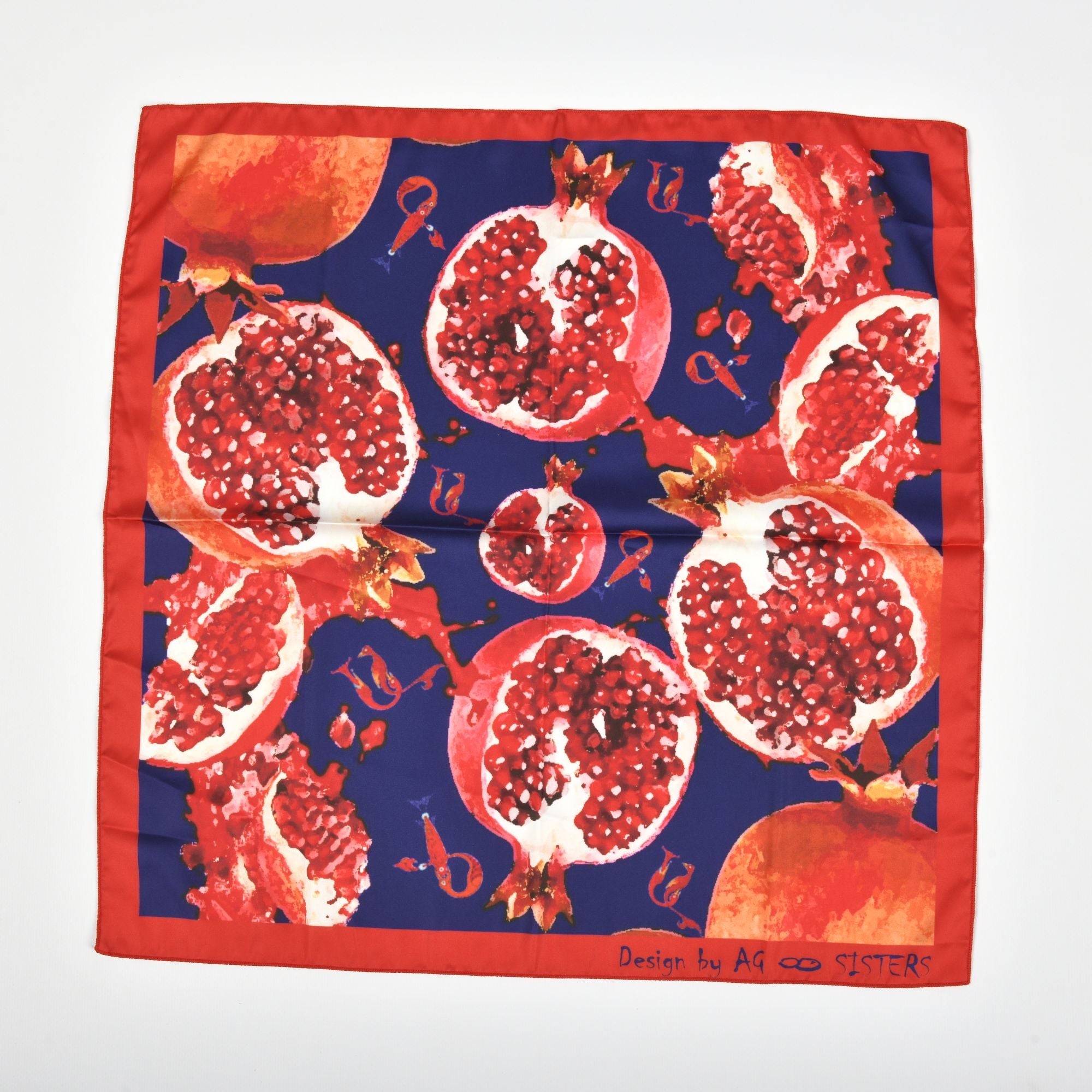 Pomegranate Scarf by AG Sisters