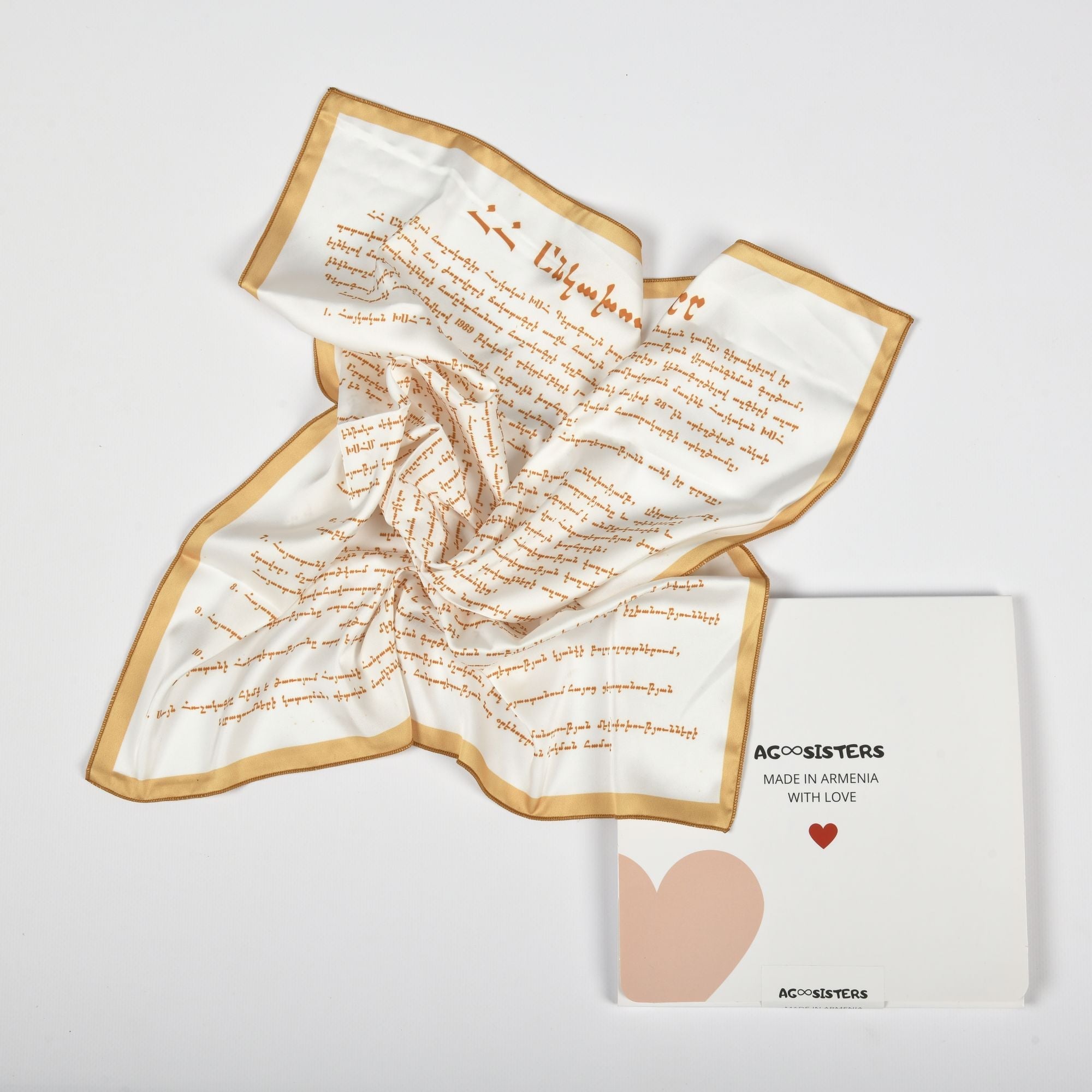 Declaration of Independence Scarf by AG Sisters