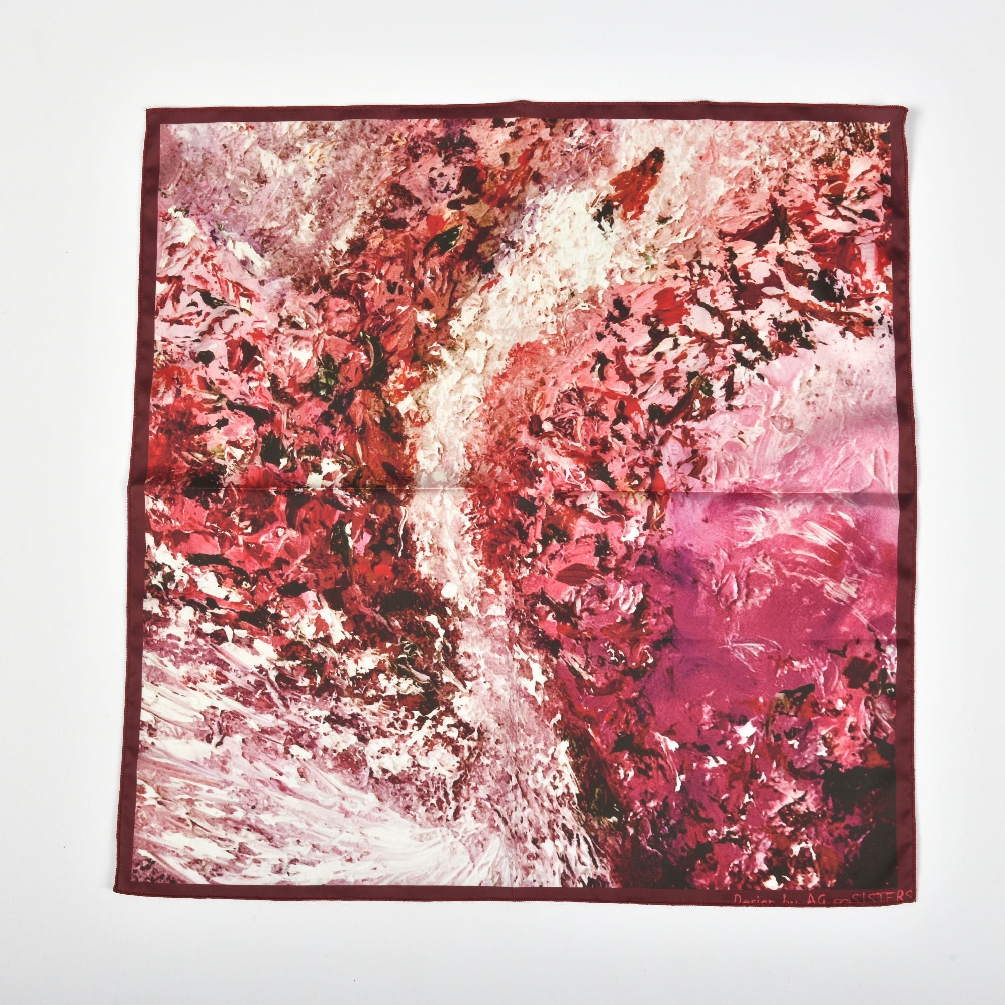 Pomegranate Juice Scarf by AG Sisters