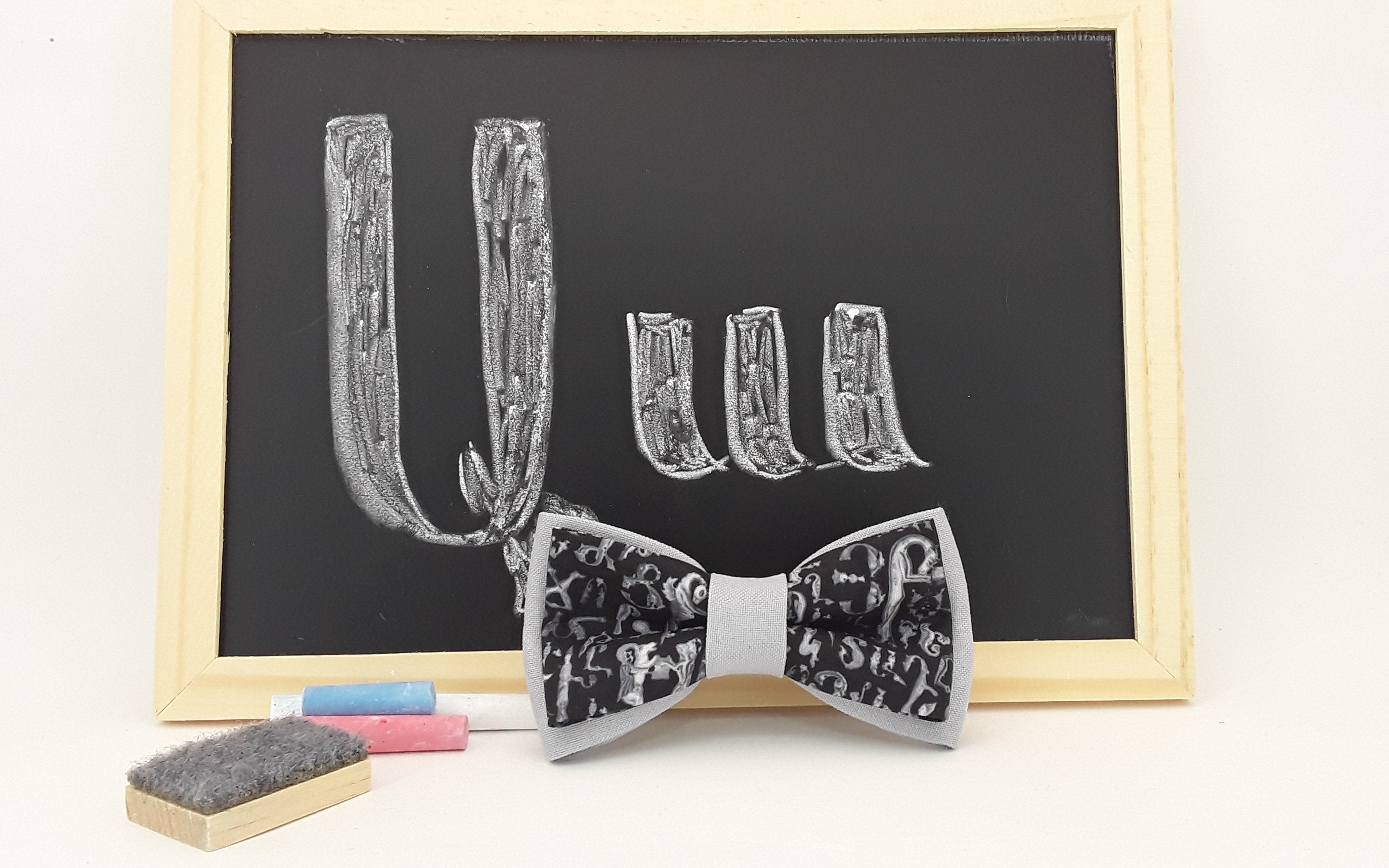Armenian Alphabet Bow Tie