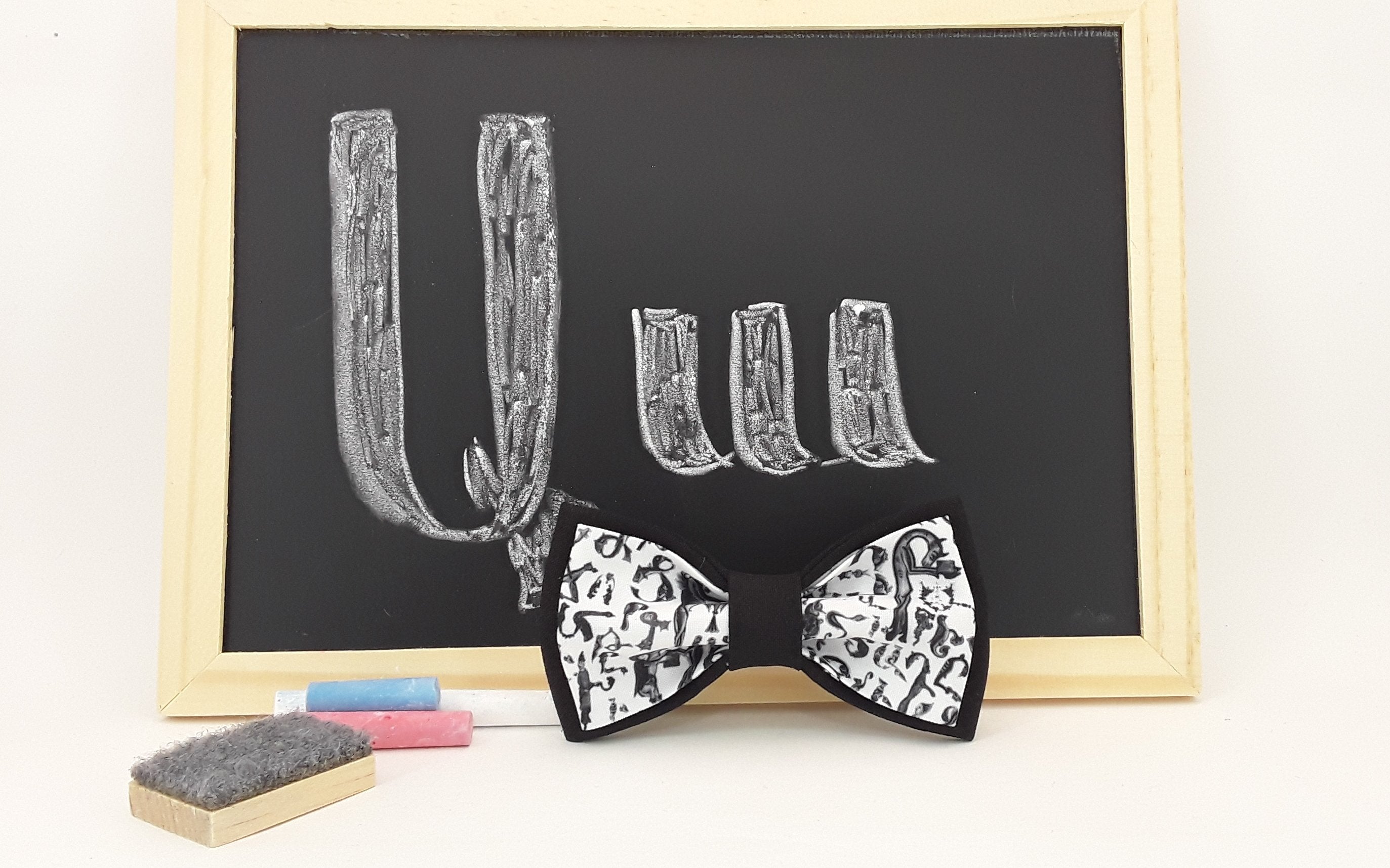 Armenian Alphabet Bow Tie