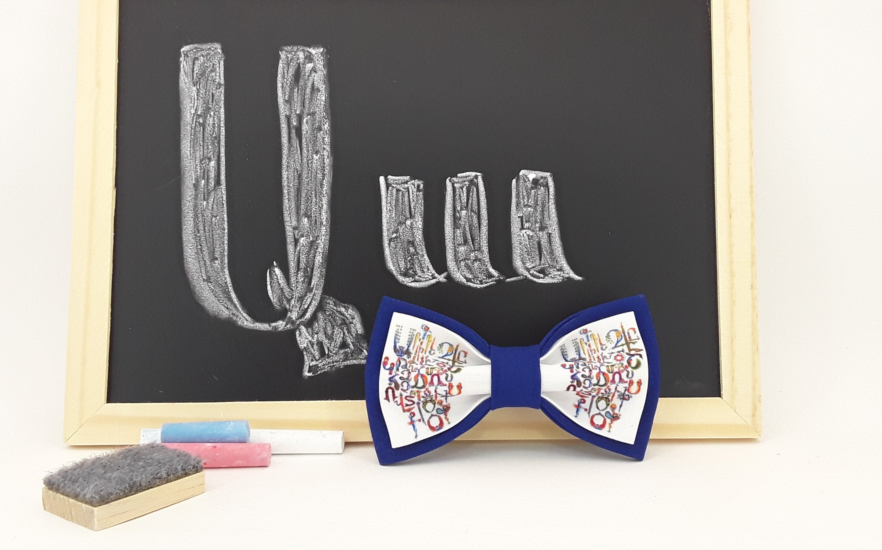 Armenian Alphabet Bow Tie