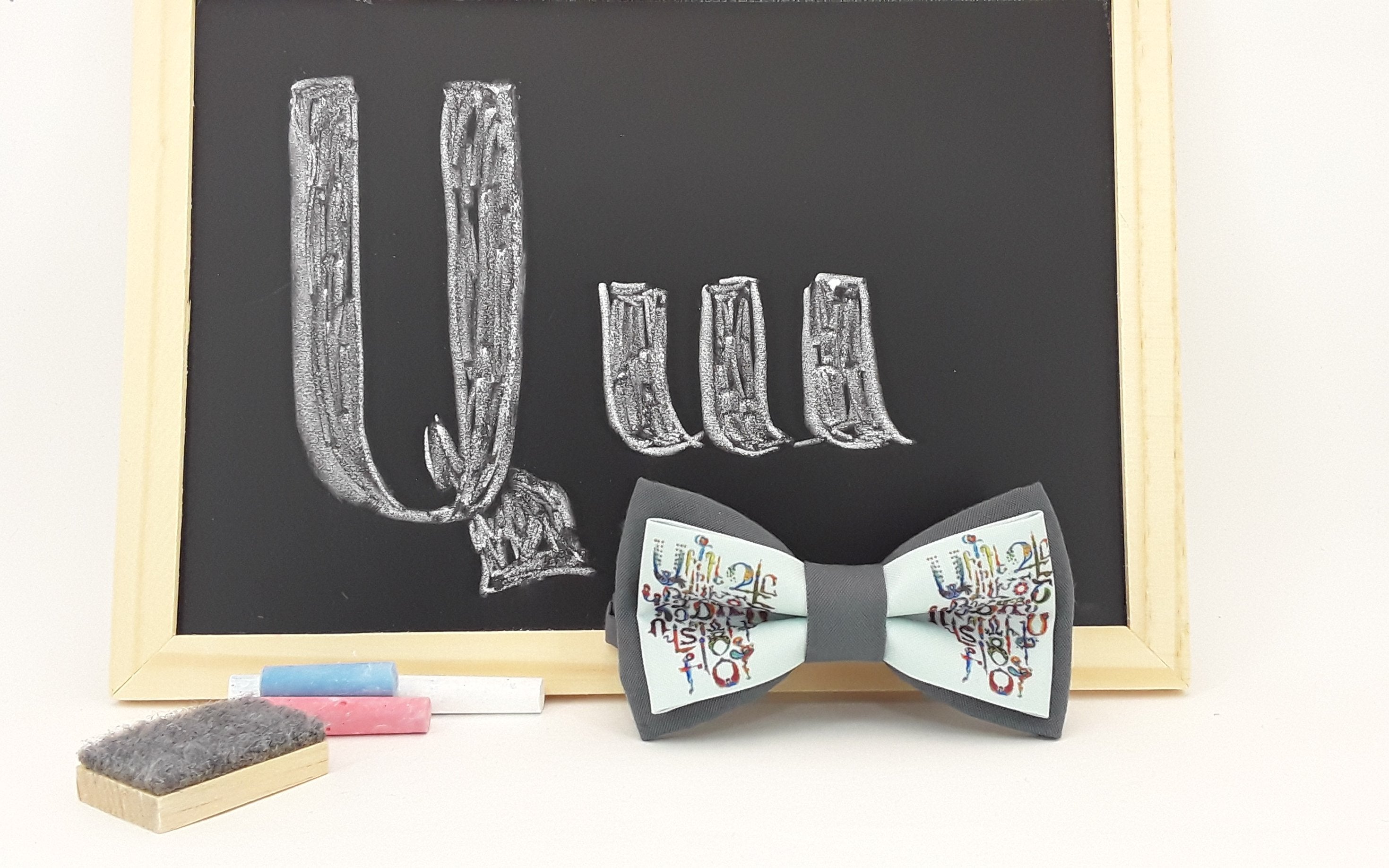 Armenian Alphabet Bow Tie