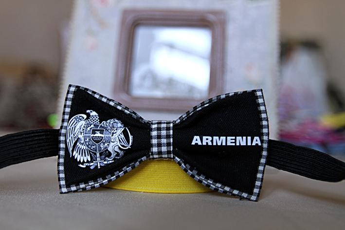Armenian National Emblem Bow Tie