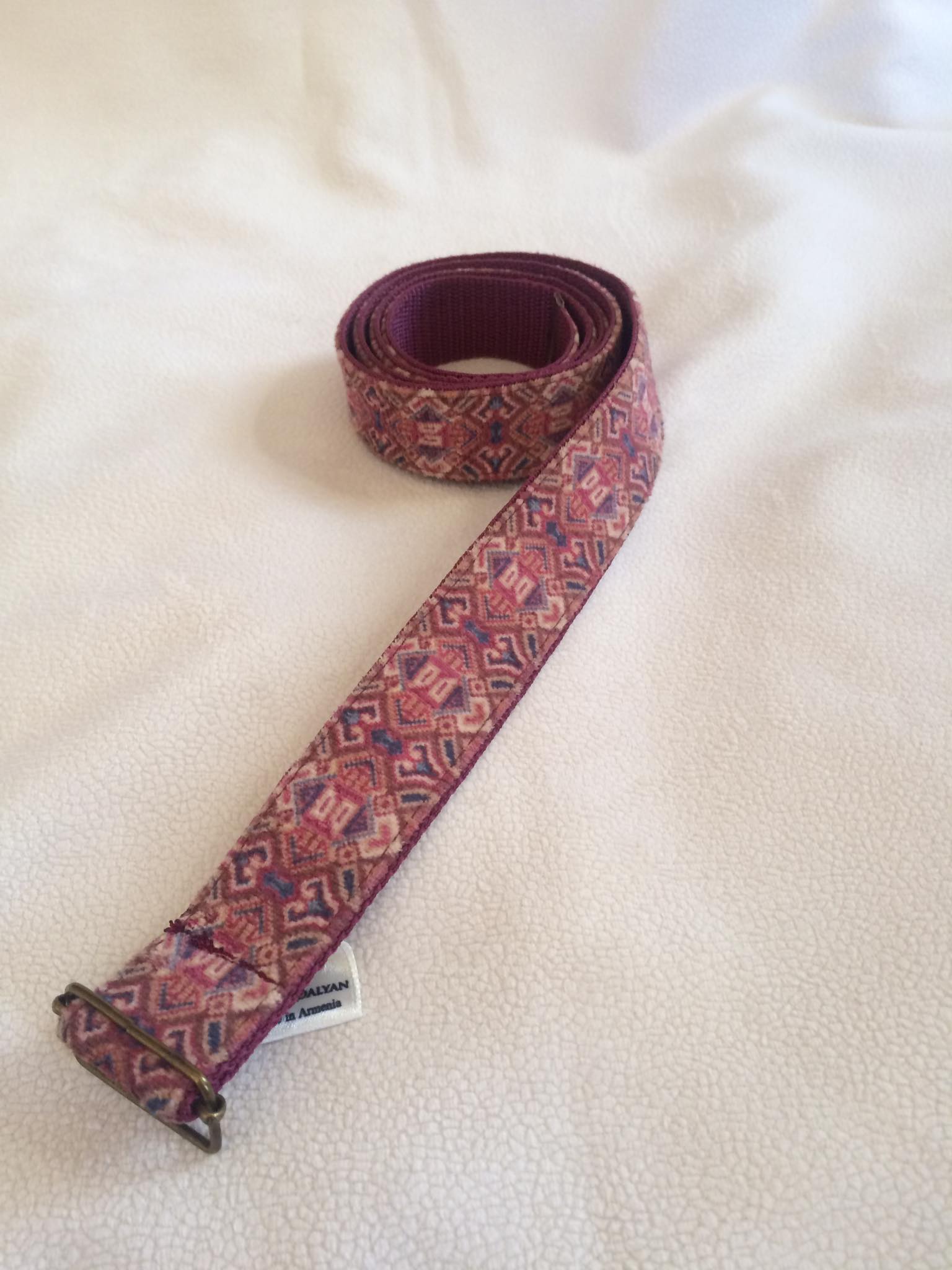 Handmade Belt with Armenian Ornaments
