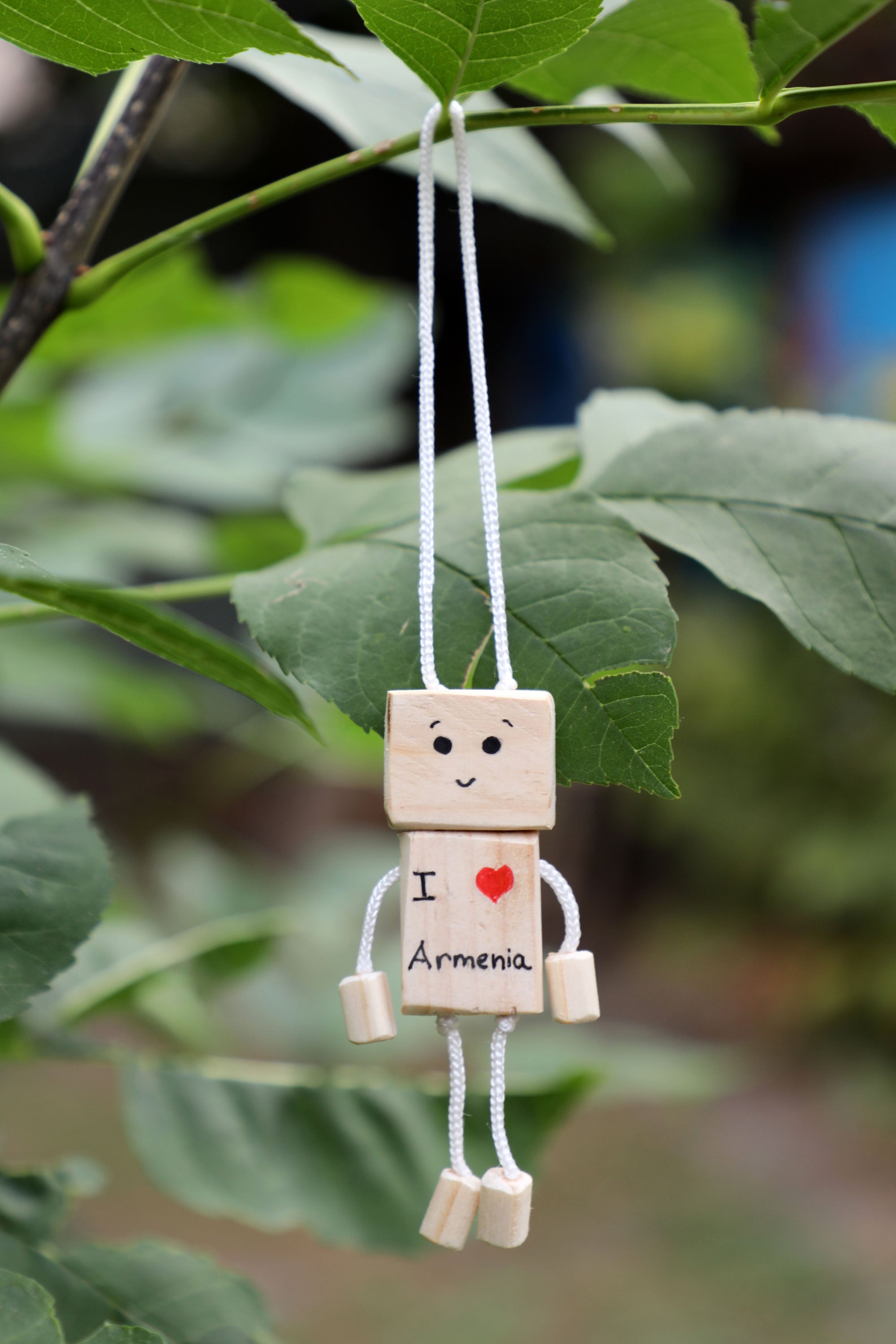Wooden Toy - I Love Armenia