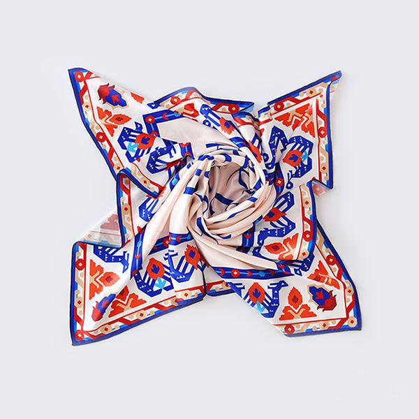 Moreni Scarf with Armenian Alphabet - AYB Collection (The Alphabet)