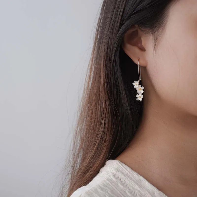 Forget Me Not Drop Earrings
