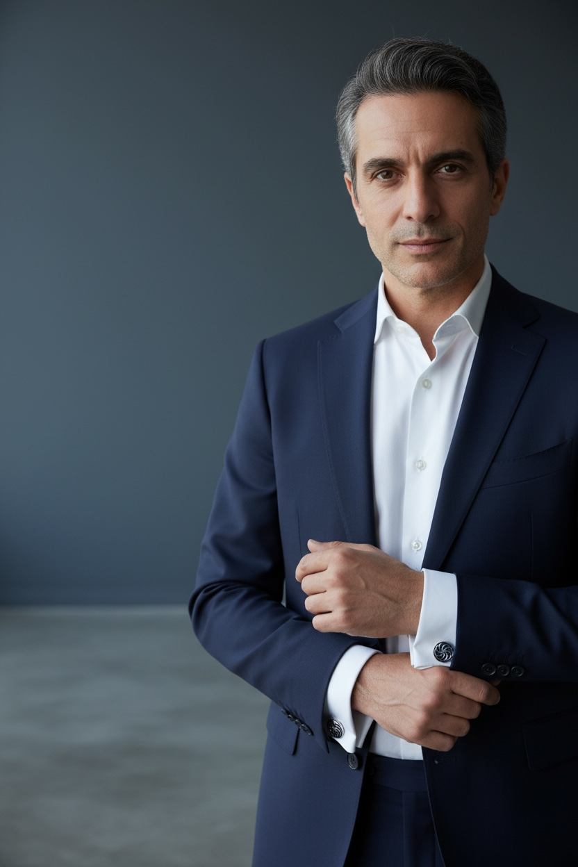 Eternity Tie Clip & Cufflinks
