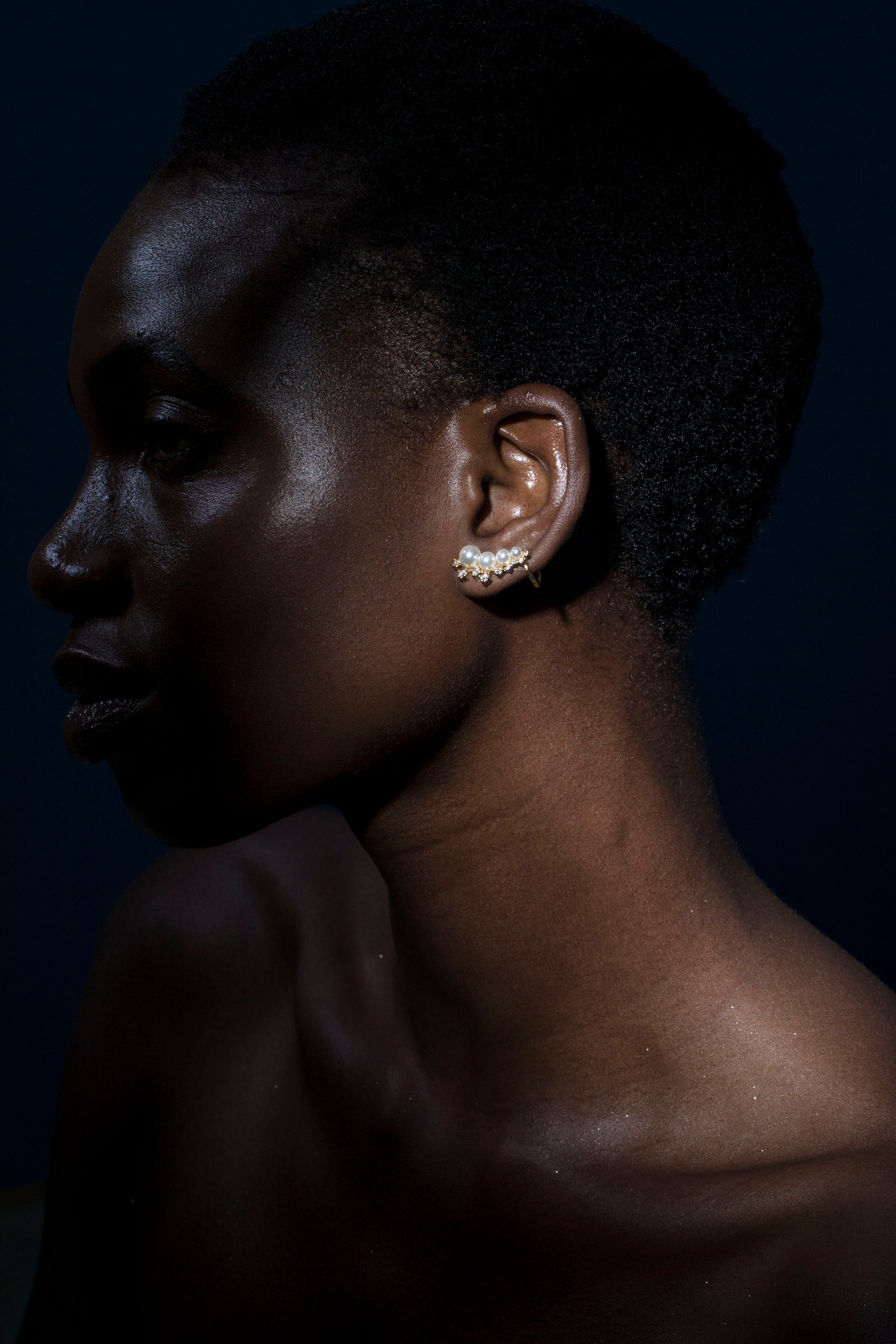 Ray of Sunshine Pearl Earrings