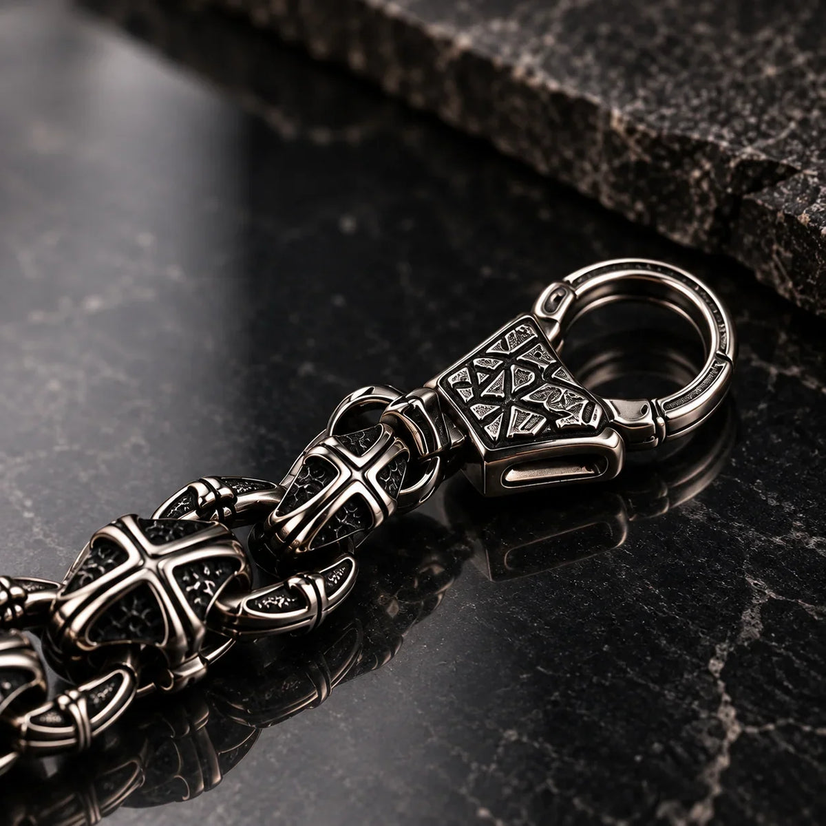 Knight’s Oath Cross Bracelet