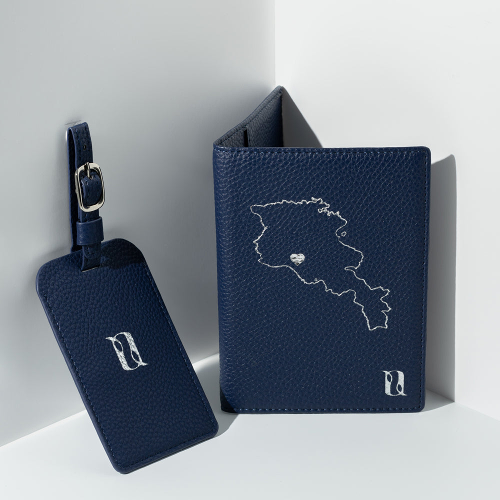 Love Armenia Passport Holder & Luggage Tag Travel gift Set/BUY ONE GET ONE FREE