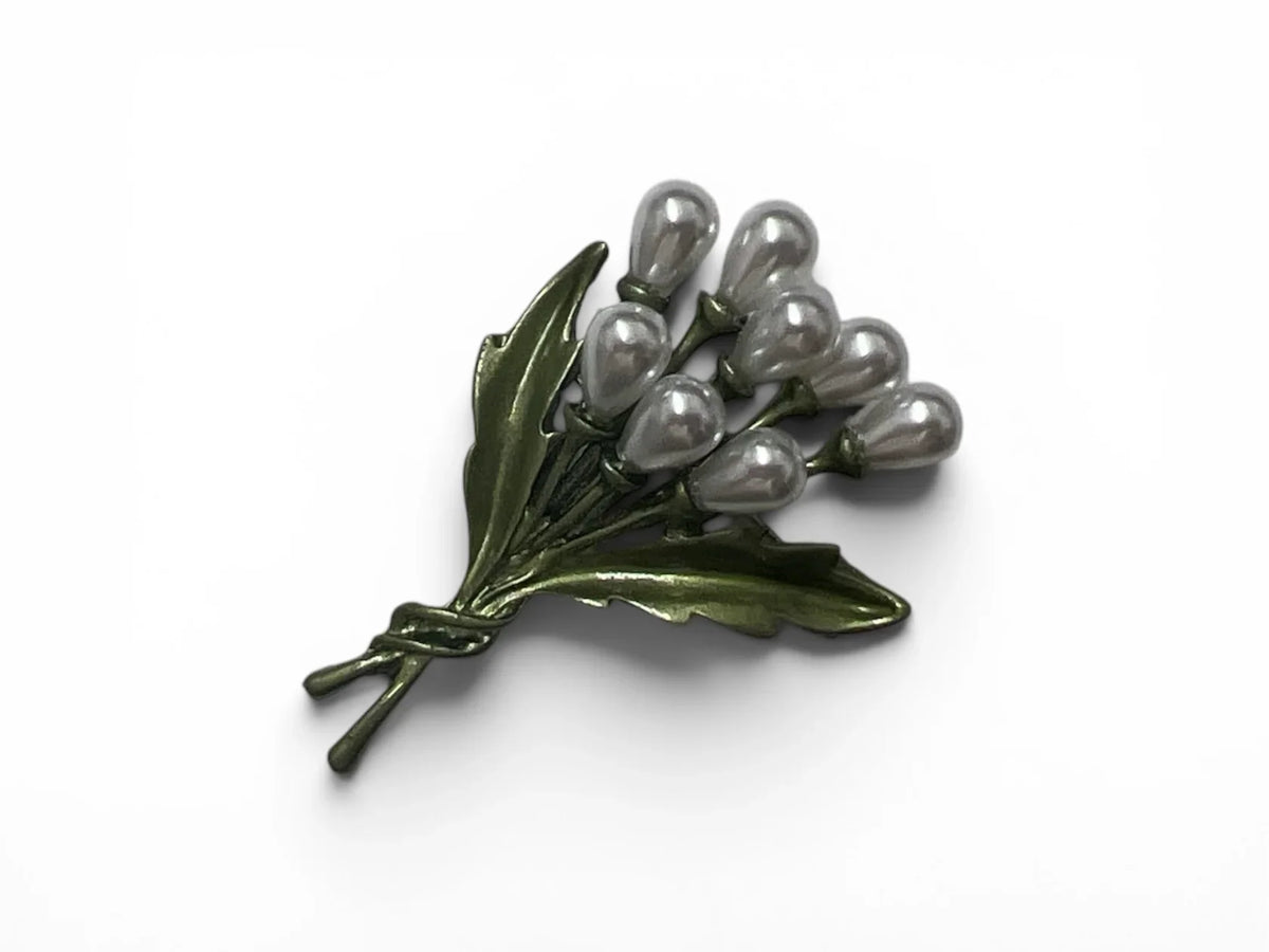 Pearl Blossom Bouquet Brooch