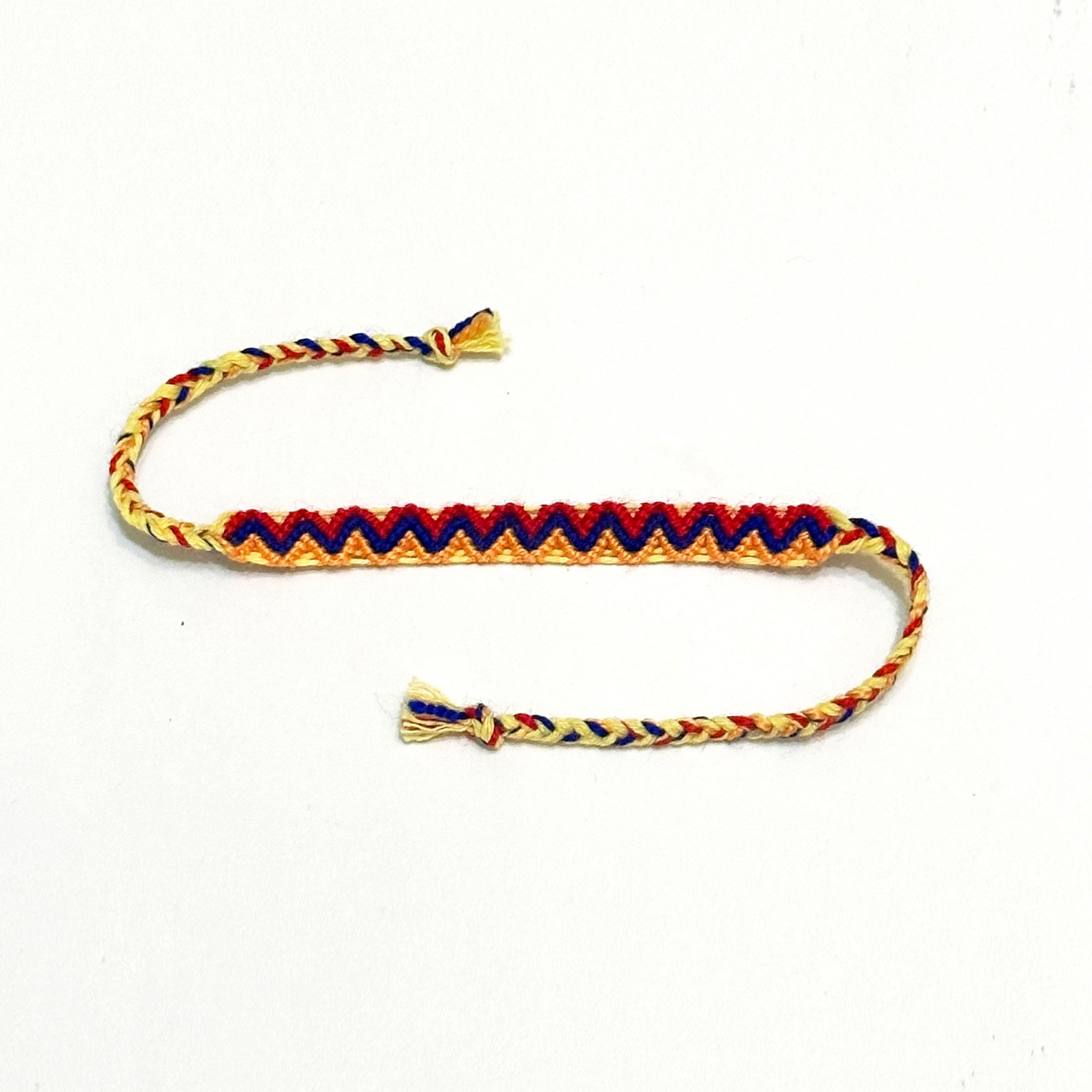 Handmade Friendship Bracelet - Armenian Tricolor
