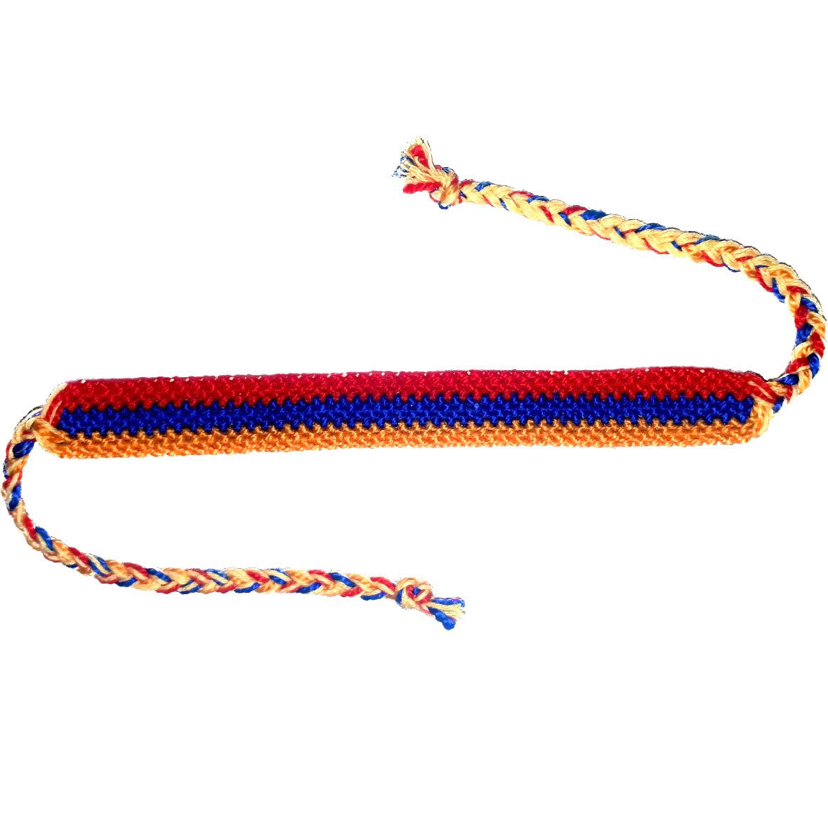 Handmade Friendship Bracelet - Armenian Flag