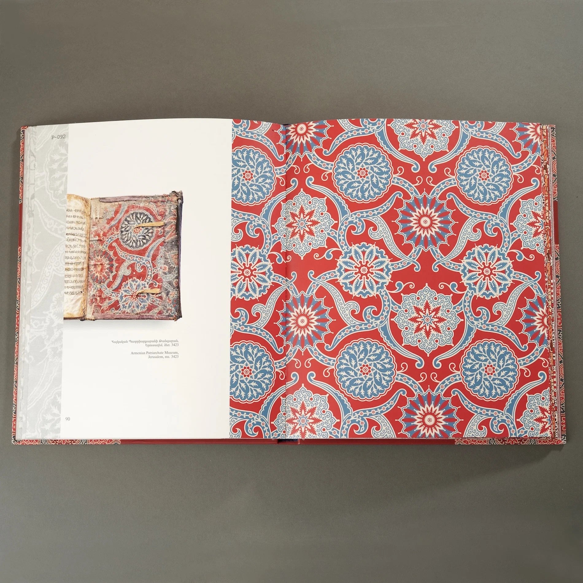 Armen Kyurkchyan - Armenian Block Printed Fabric