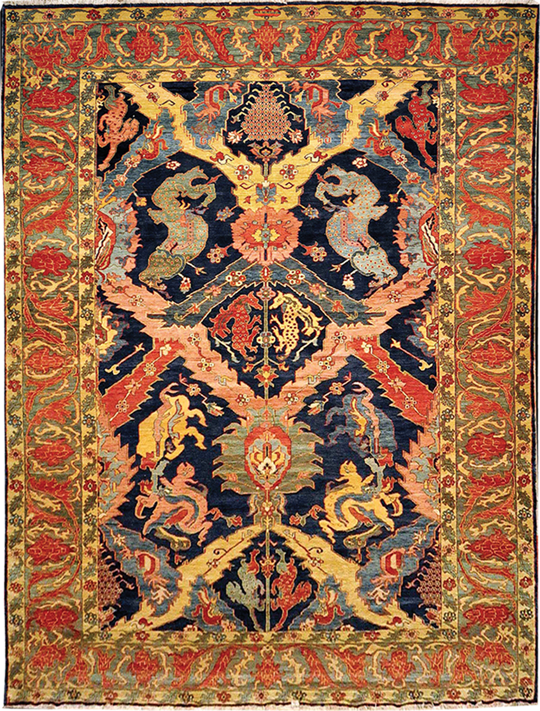 Vishapagorg (Dragon Carpet) Embroidered Corset Belt