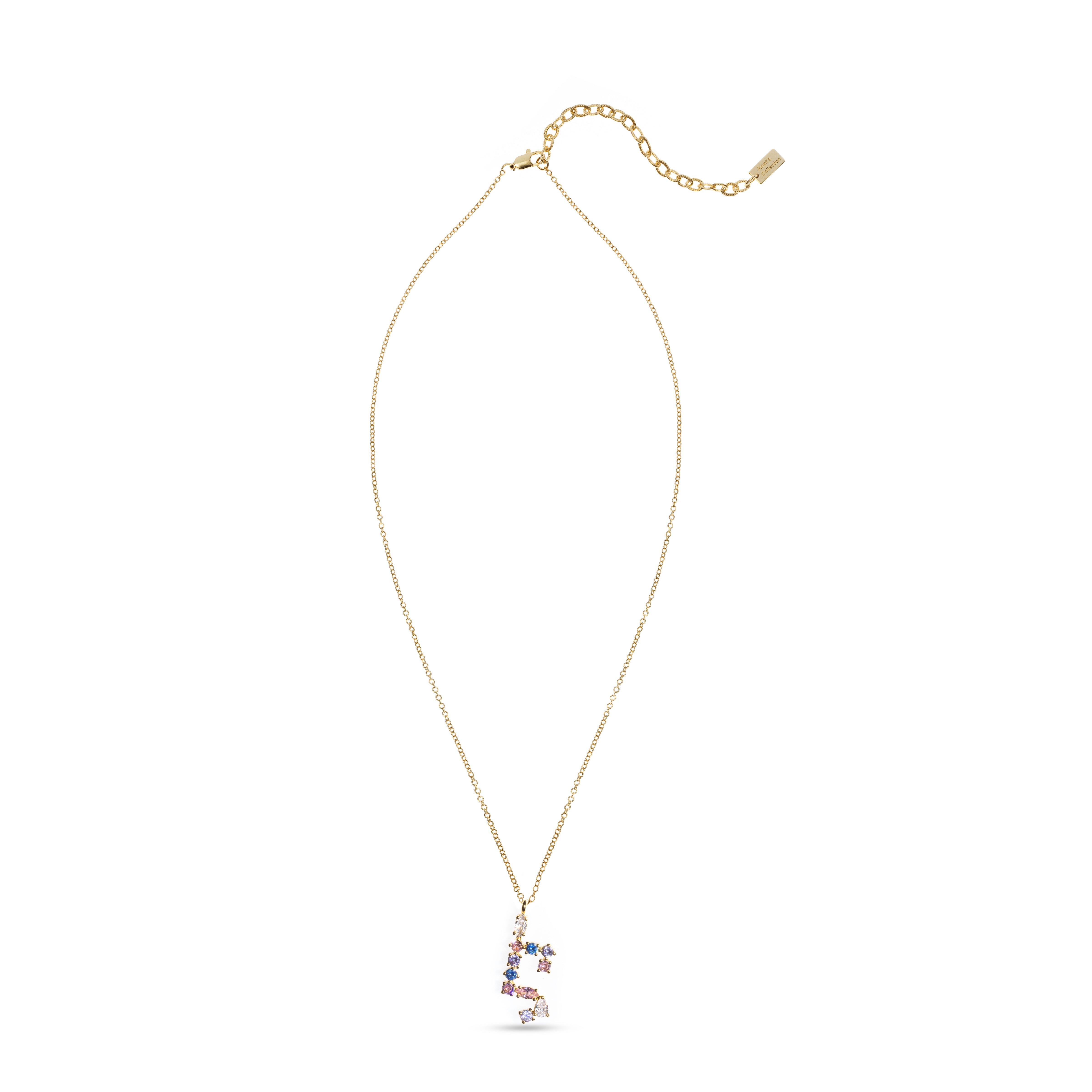 Armenian Initials Pastel Necklace