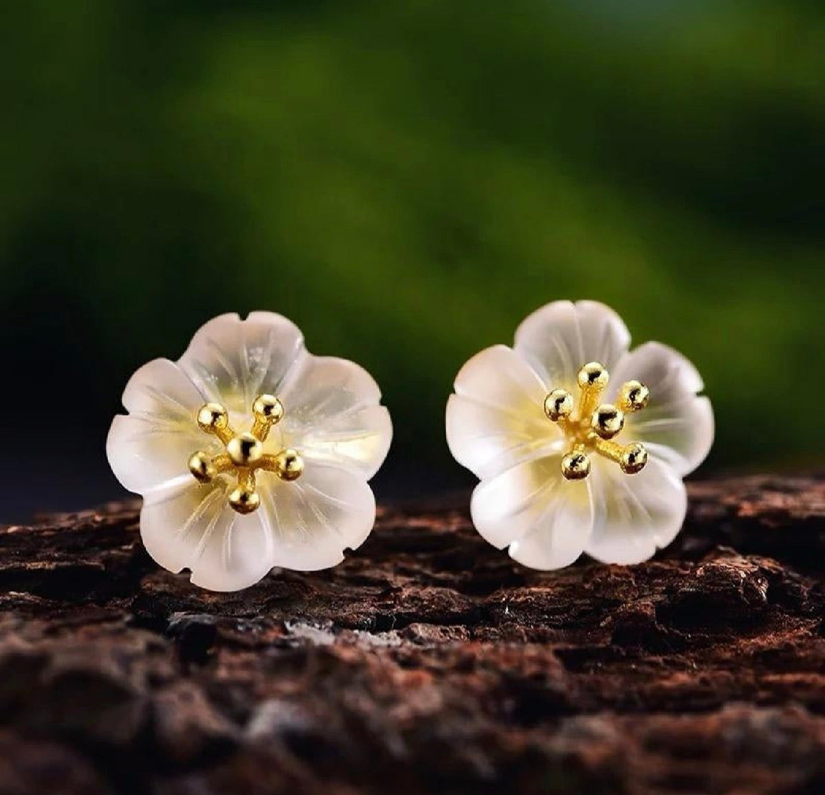 Luminous Blossom Earrings
