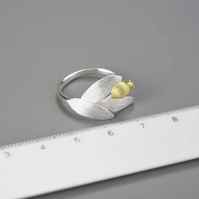 Pomegranate Branch Ring