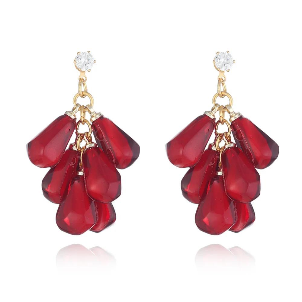 Pomegranate Seeds Earrings #2