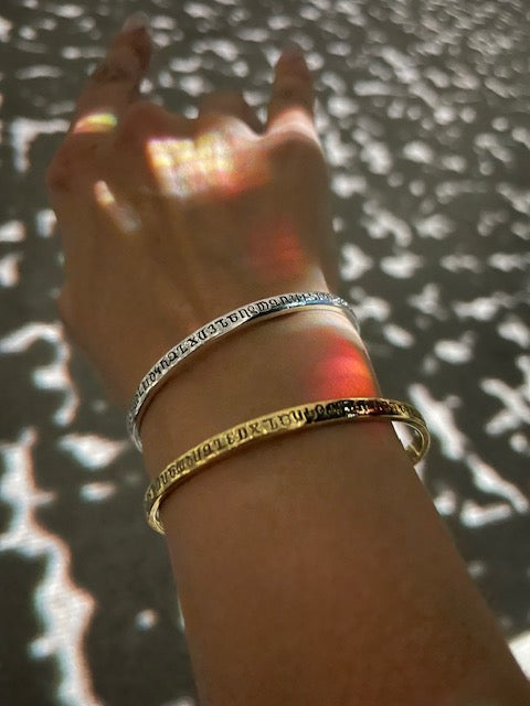 Armenian Alphabet Bracelet / Bangle