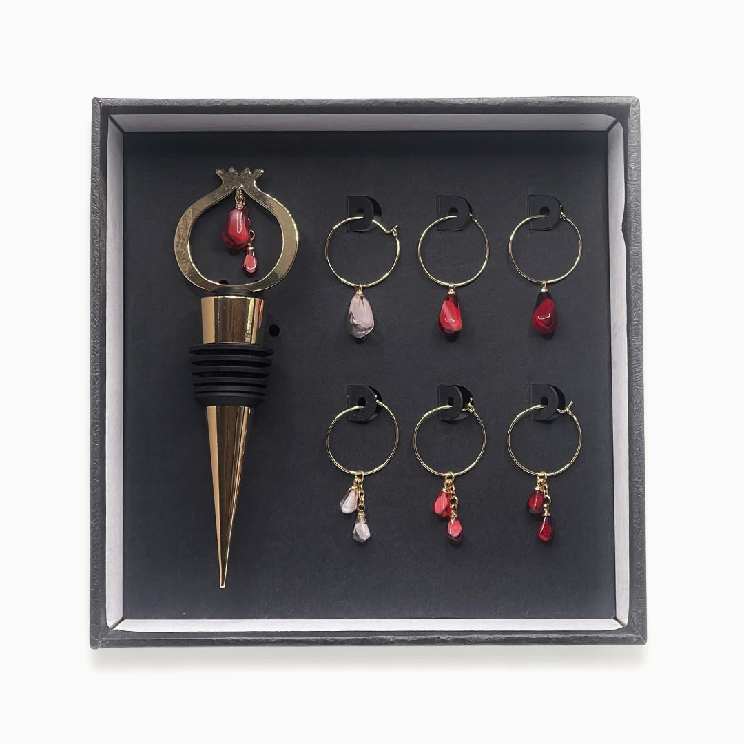 Pomegranate Wine Stopper