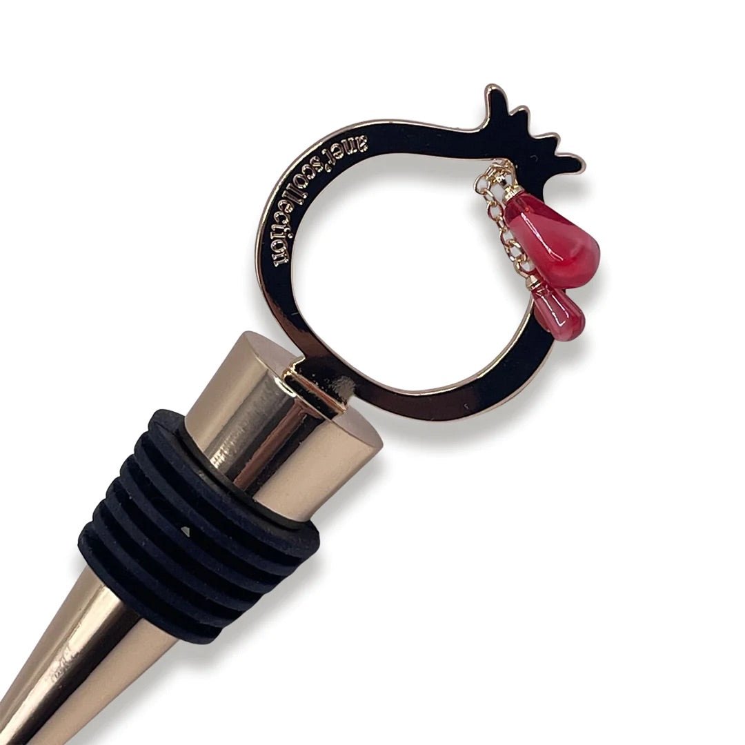 Pomegranate Wine Stopper