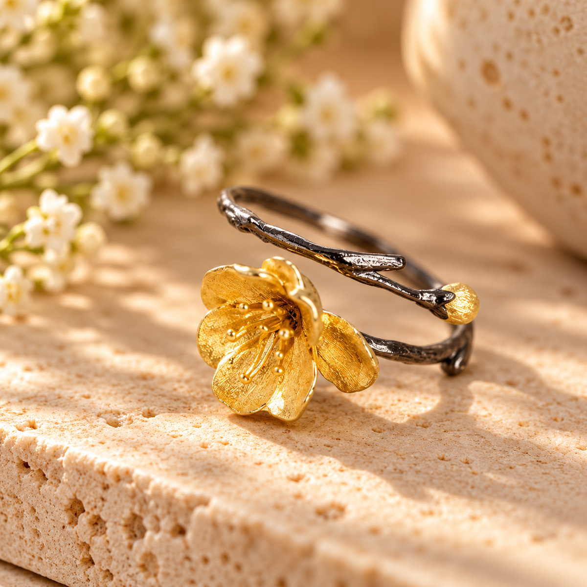 Blossom Branch Ring