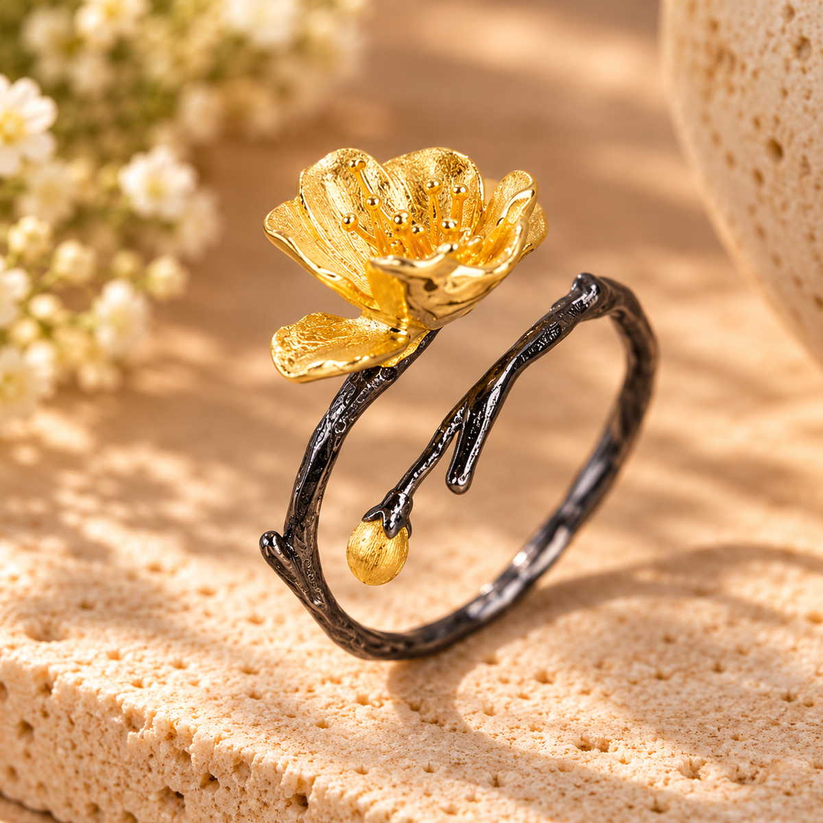 Blossom Branch Ring