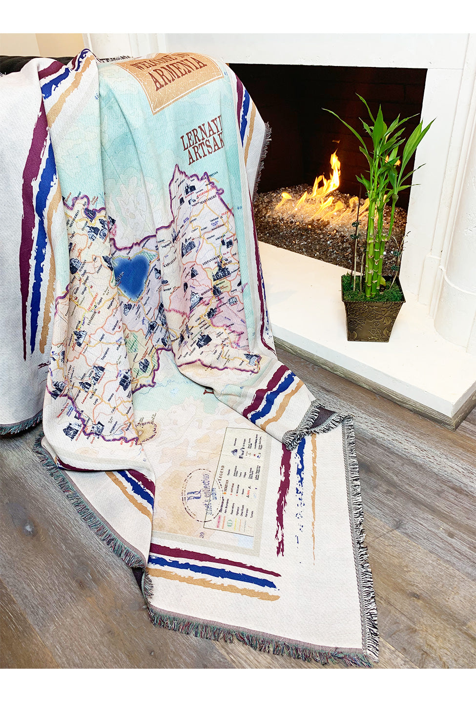 Journey to Armenia Throw/ Blanket