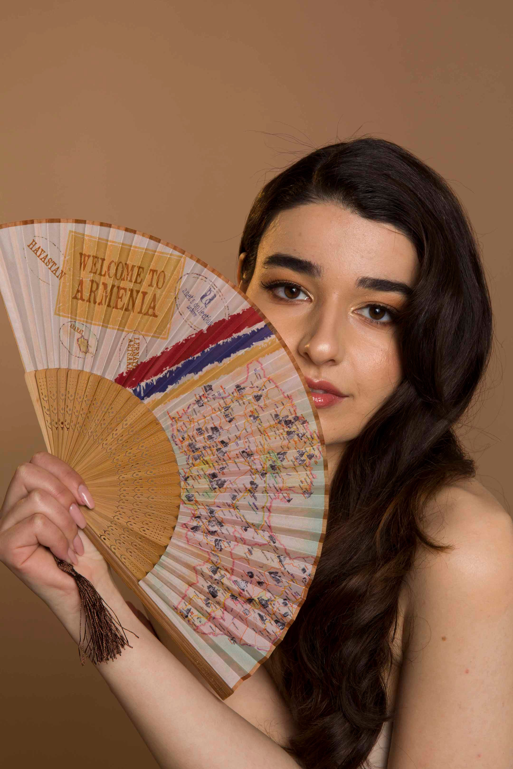 Journey to Armenia Hand Fan