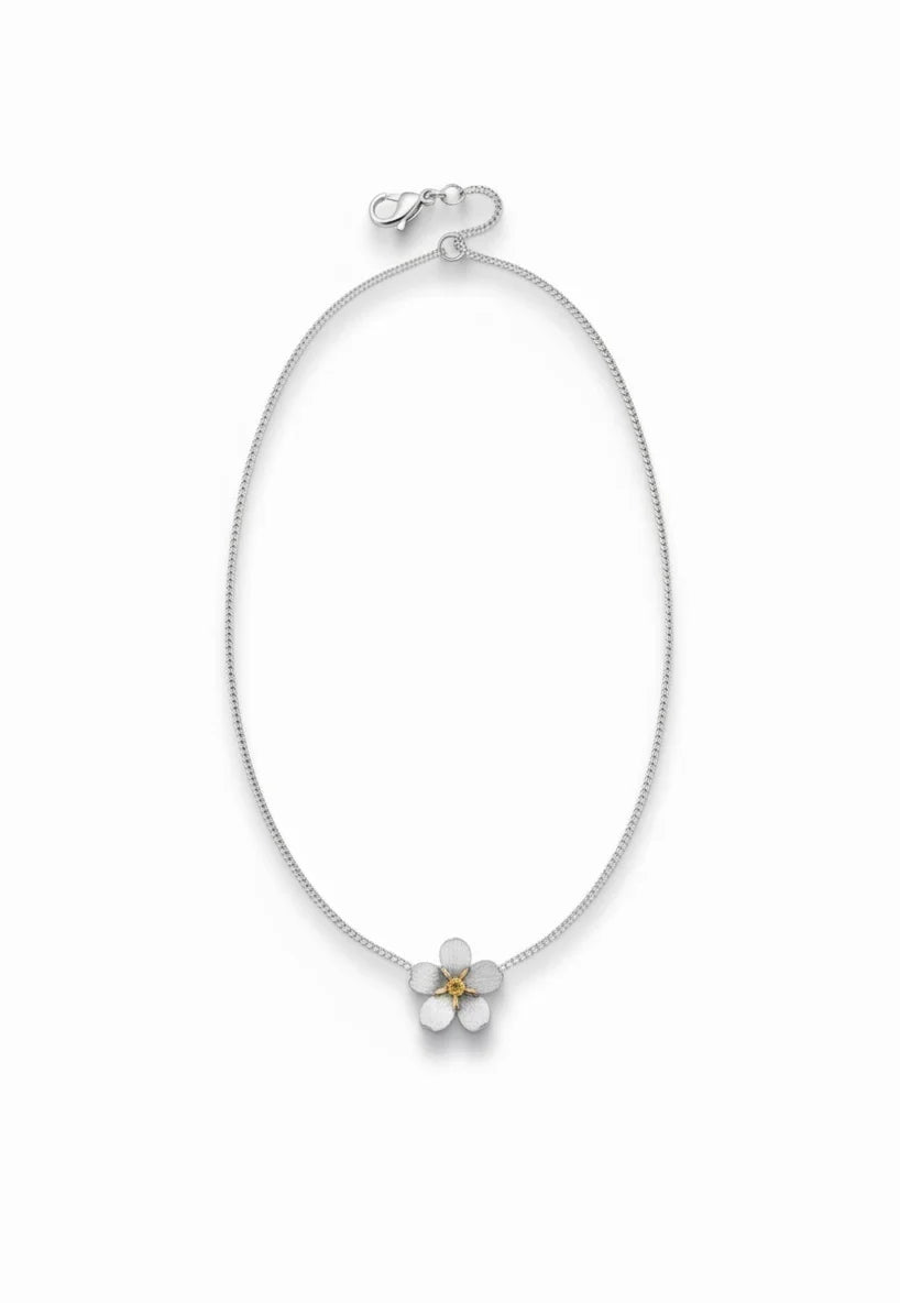 Forget Me Not Flower Necklace