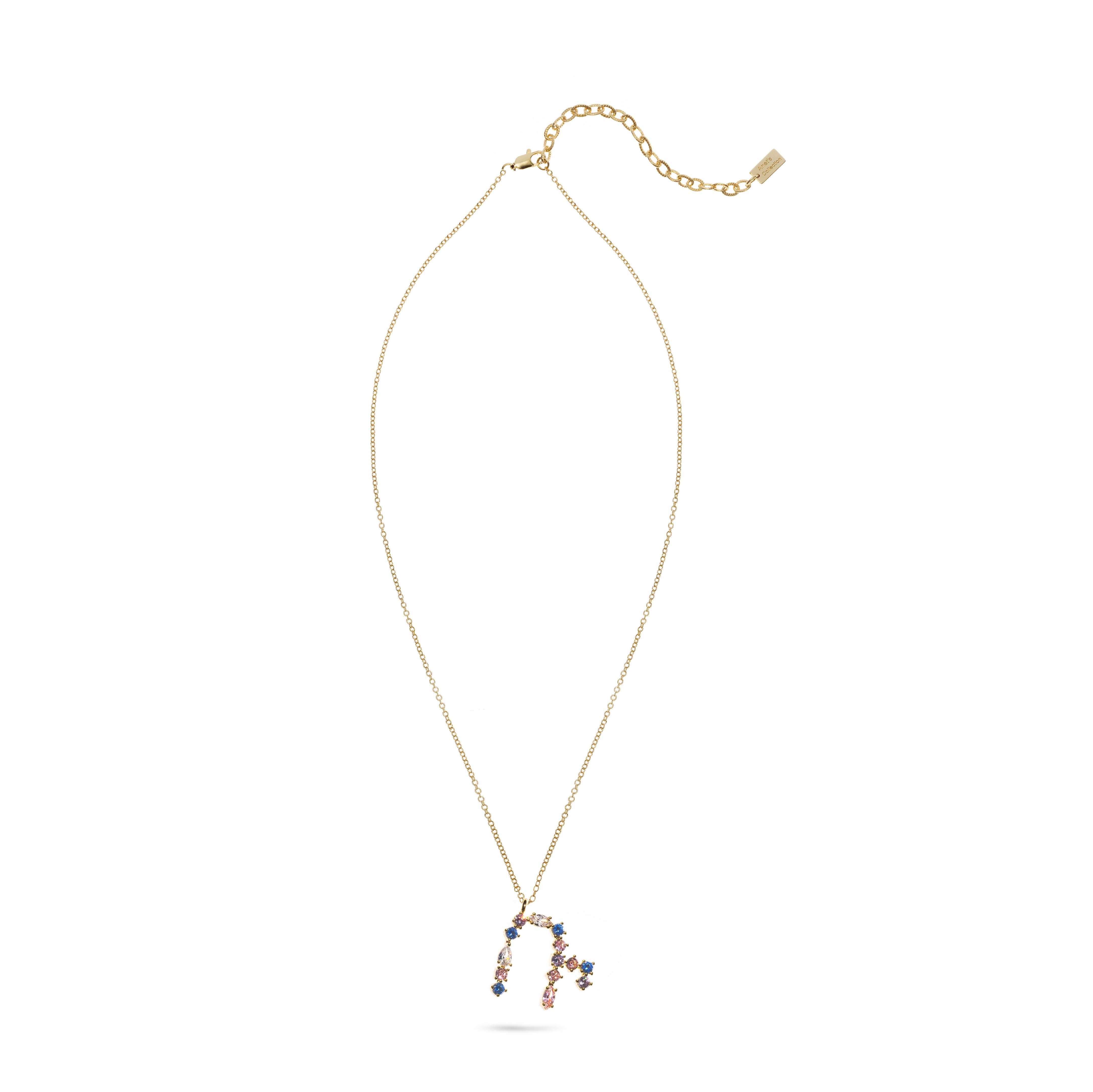 Armenian Initials Pastel Necklace
