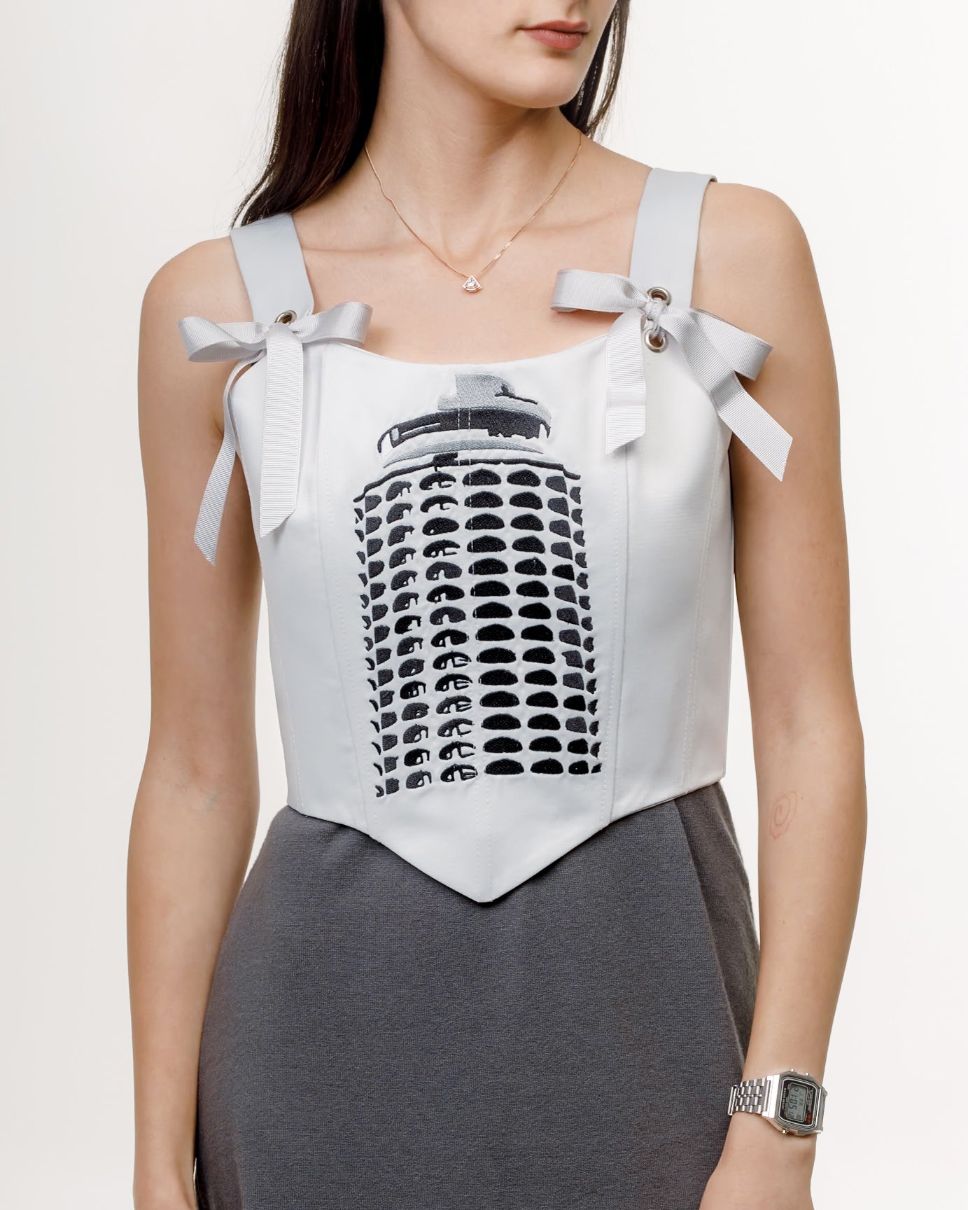 "My Yerevan" Series Youth Palace Embroidered Corset