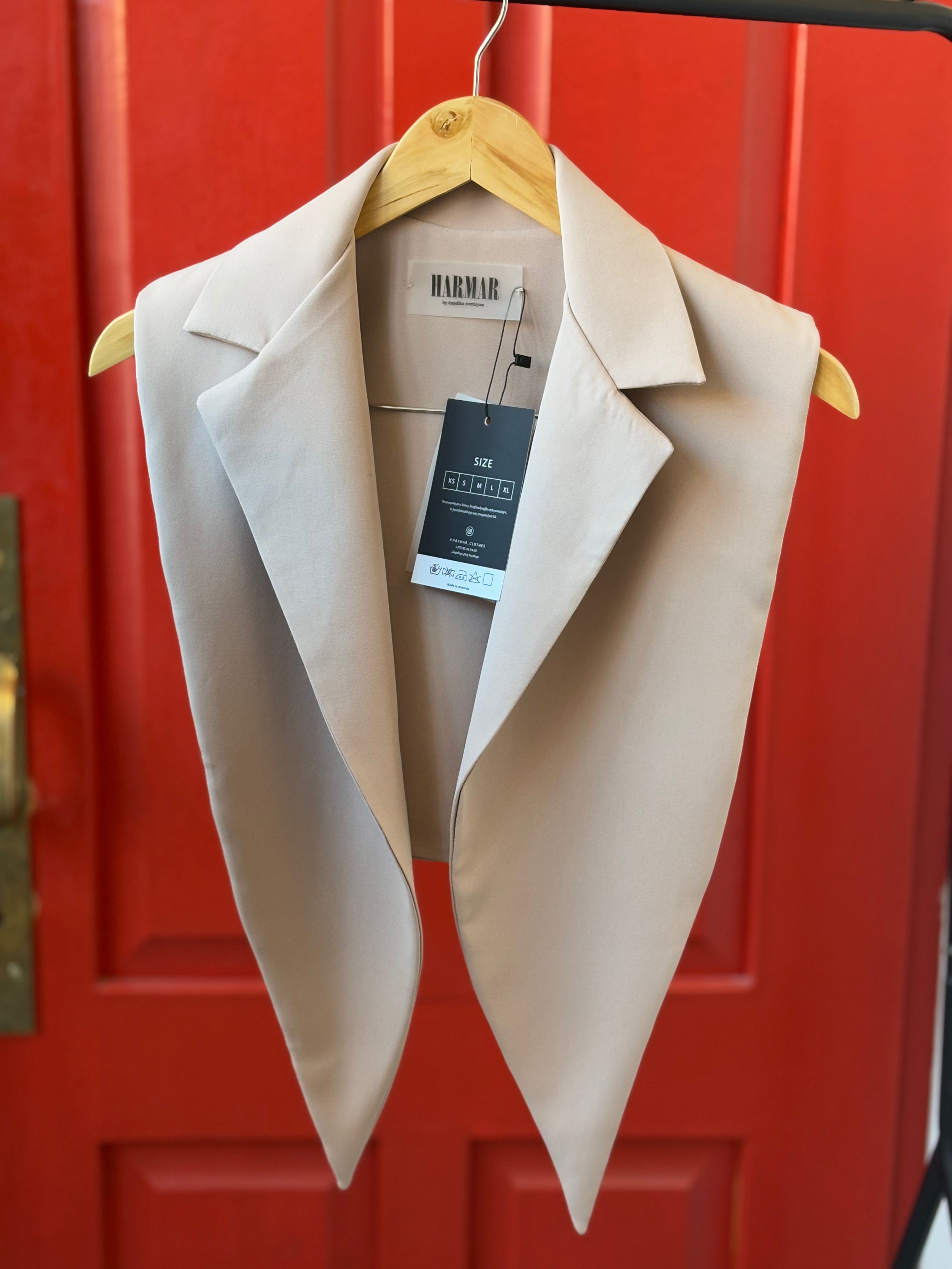 "And Love Said" Embroidered Vest