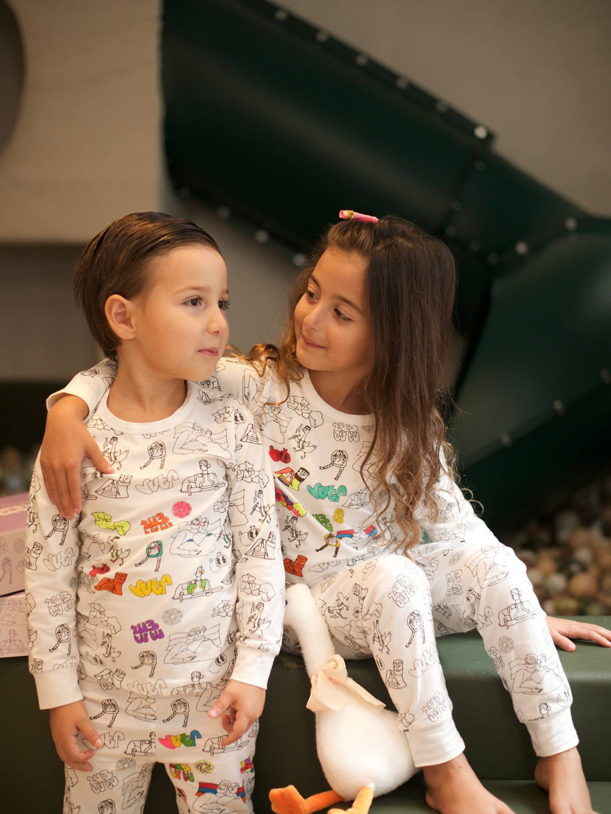 "Colors of Armenia"  LIMITED EDITION  Coloring Pajama Set