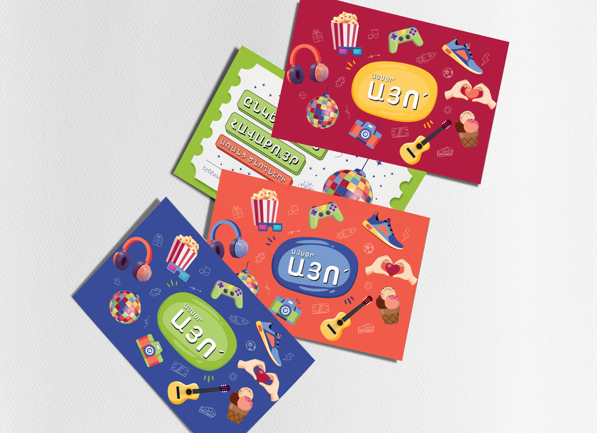 Today YES! family card game – additional product photo