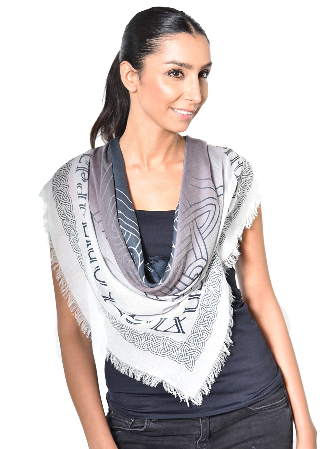 Anet's Collection Armenian Alphabet and Eternity Scarf